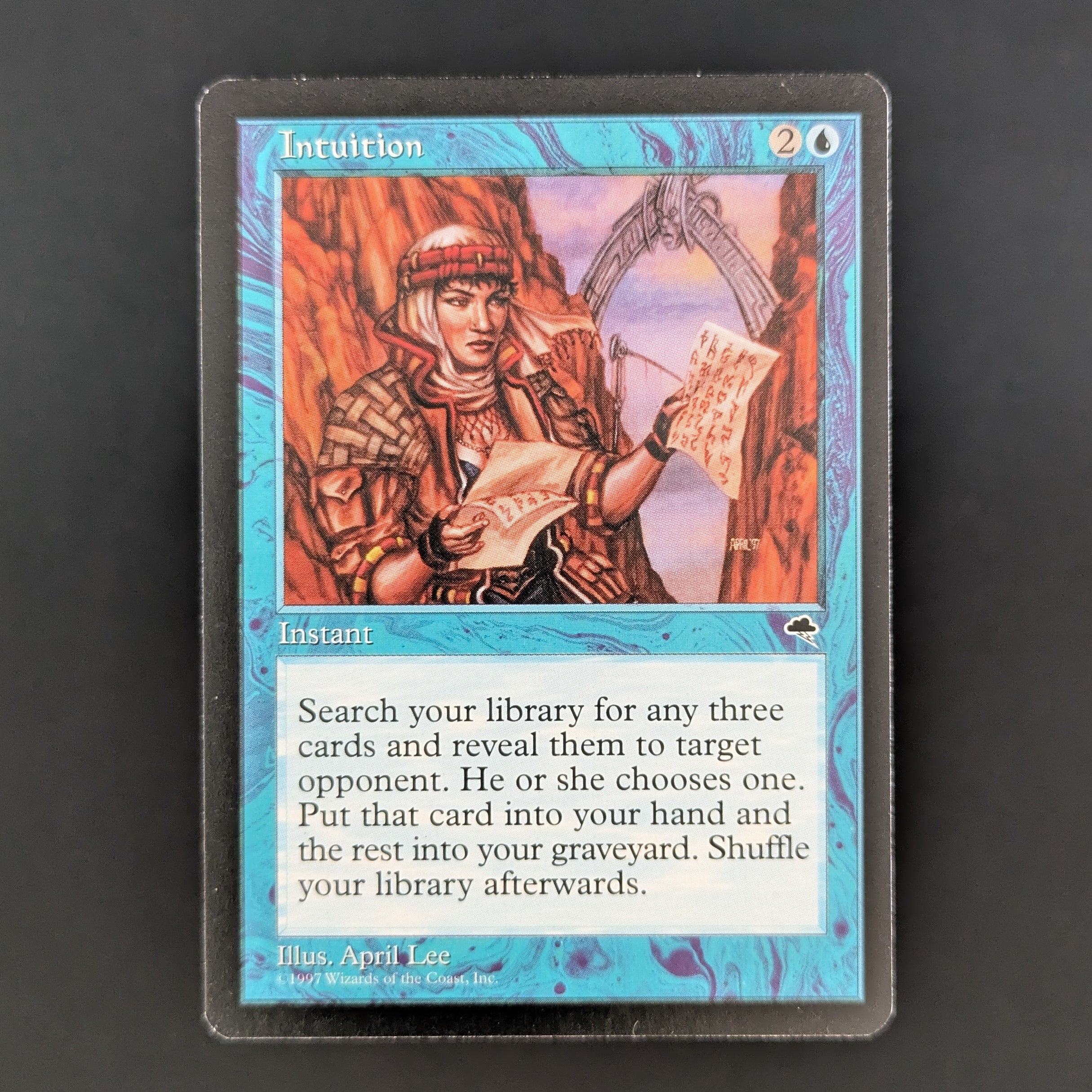 MTG Singles - Intuition - Tempest - English - EX - 34963