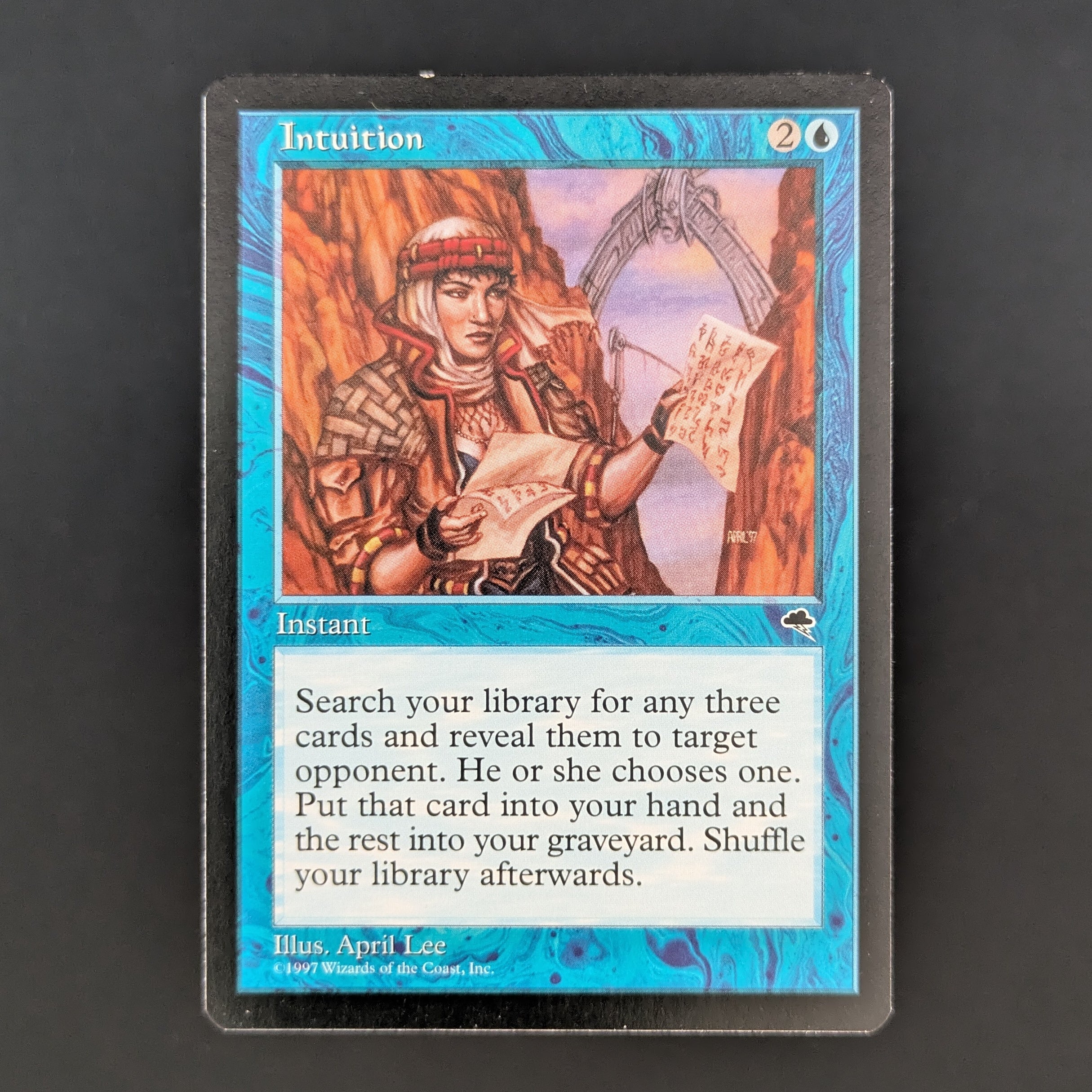 MTG Singles - Intuition - Tempest - English - EX - 34965