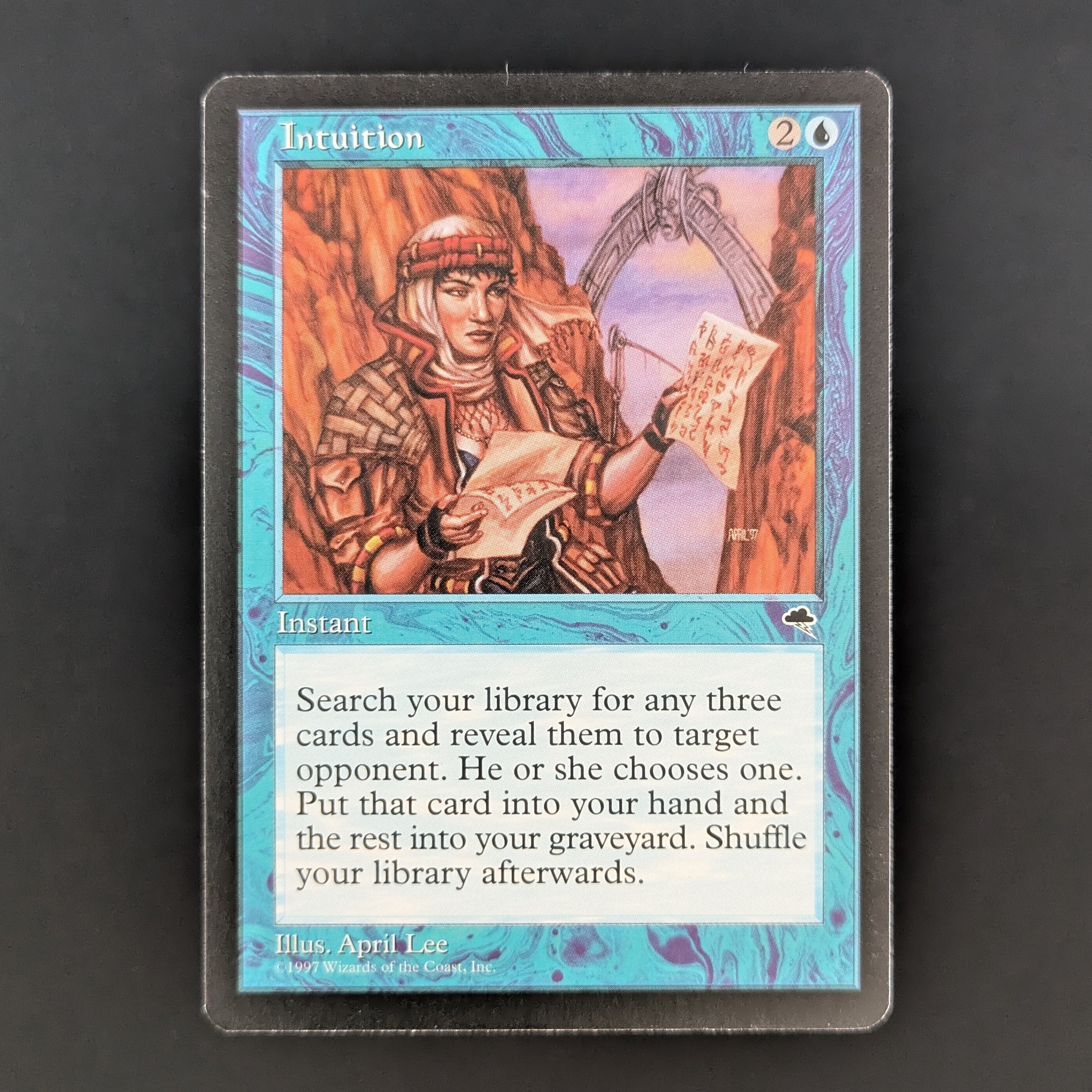 MTG Singles - Intuition - Tempest - English - GD - 34967