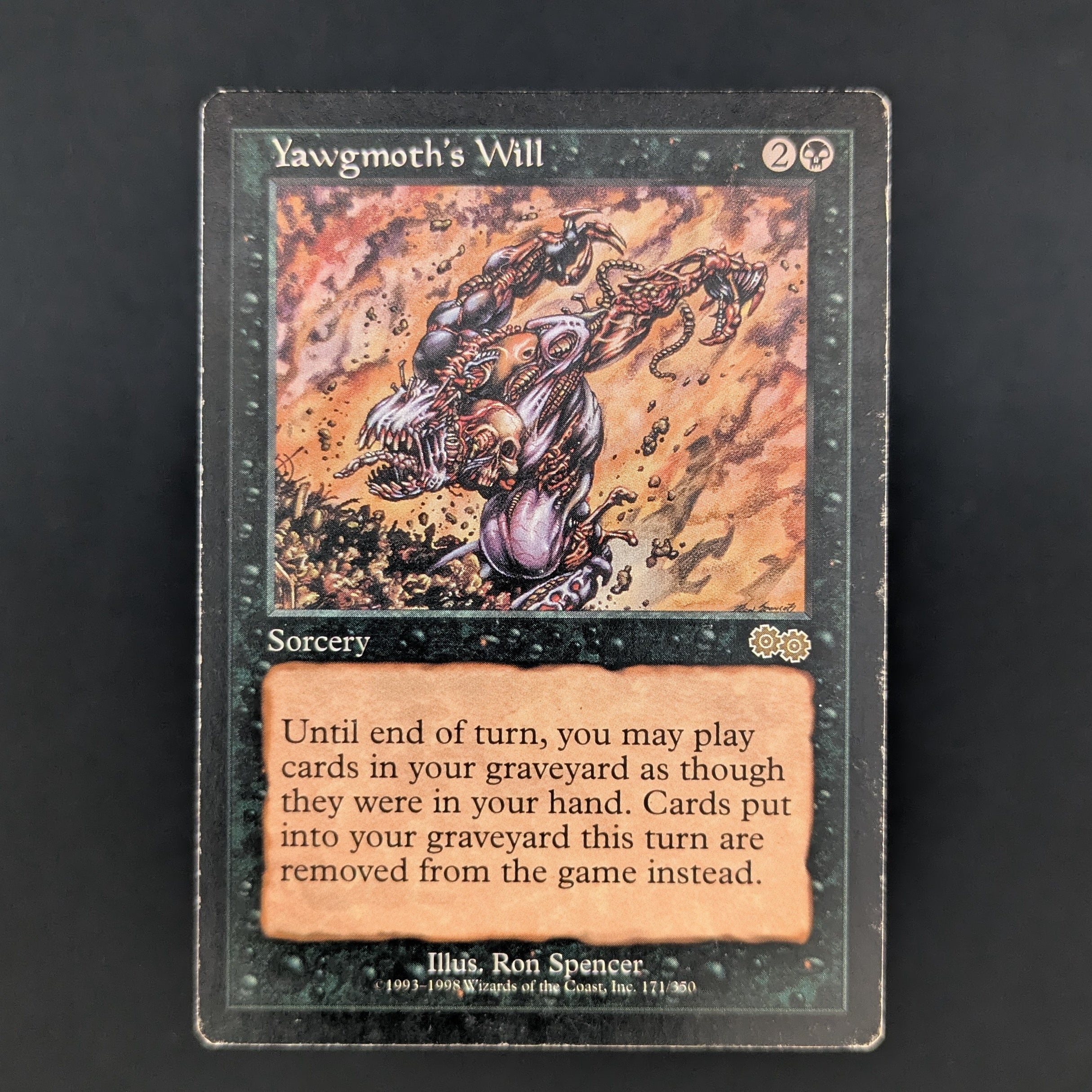 MTG Singles - Yawgmoth's Will - Urza's Saga - English - LP - 34972