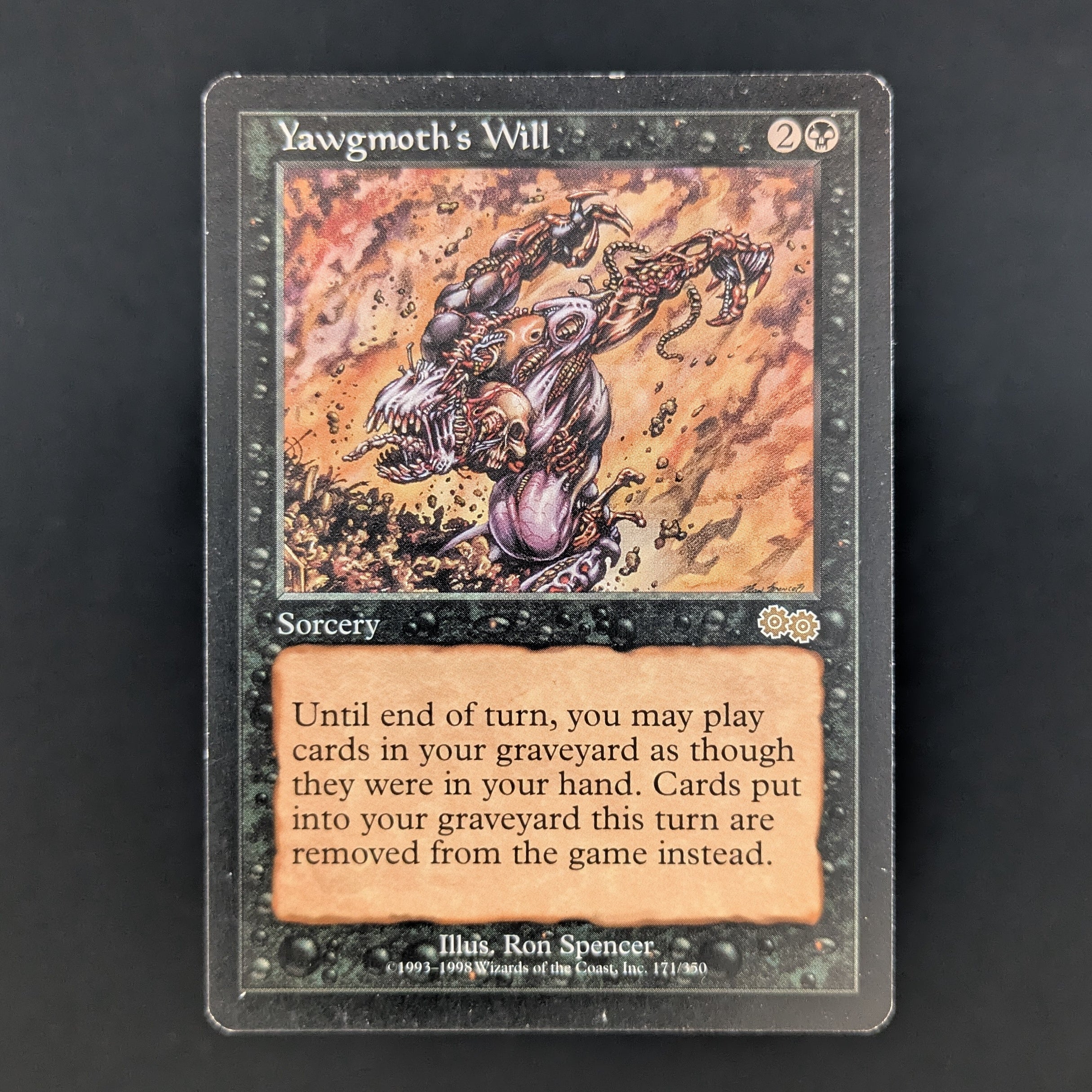 MTG Singles - Yawgmoth's Will - Urza's Saga - English - LP - 34975