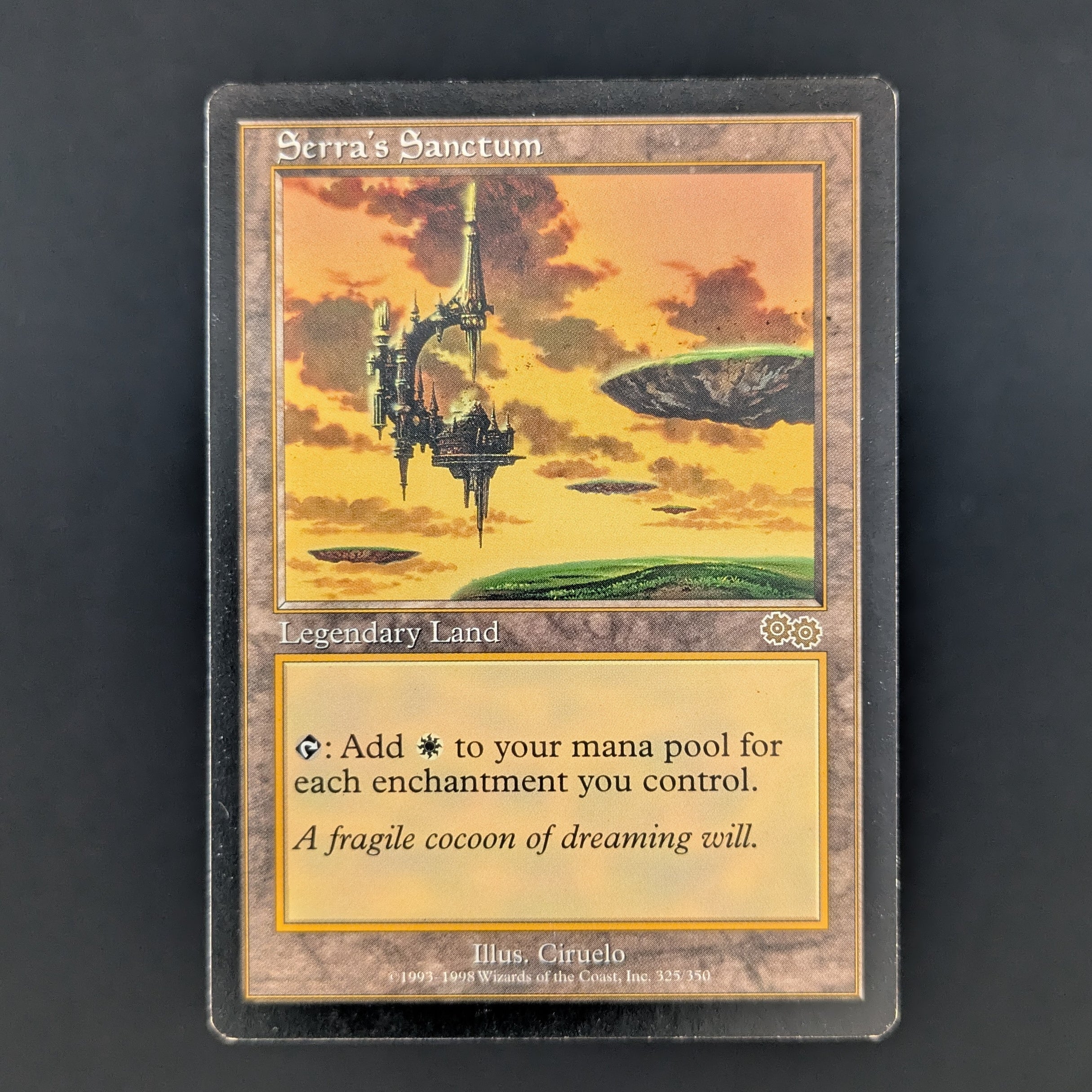 MTG Singles - Serra's Sanctum - Urza's Saga - English - EX - 34993