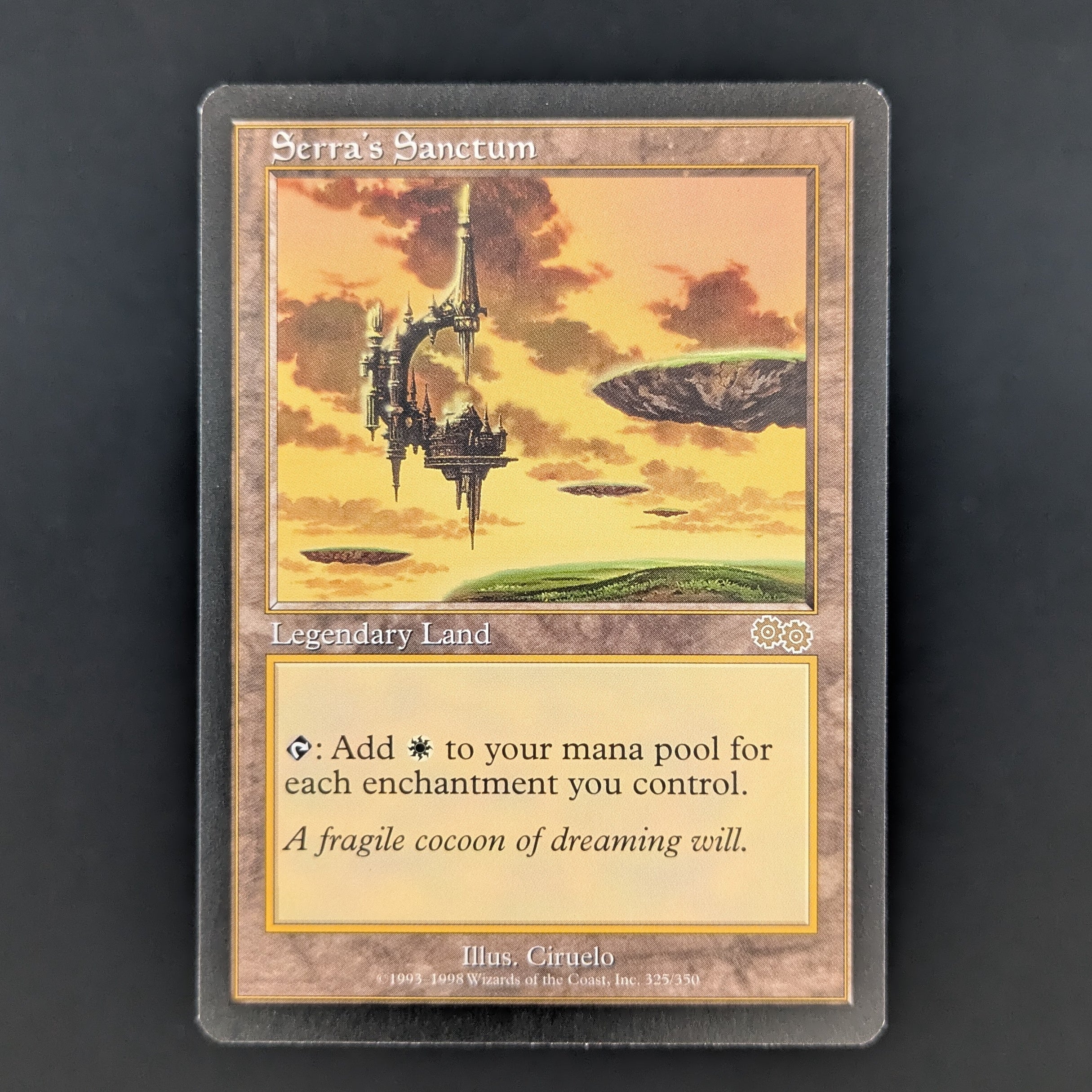 MTG Singles - Serra's Sanctum - Urza's Saga - English - EX - 34994