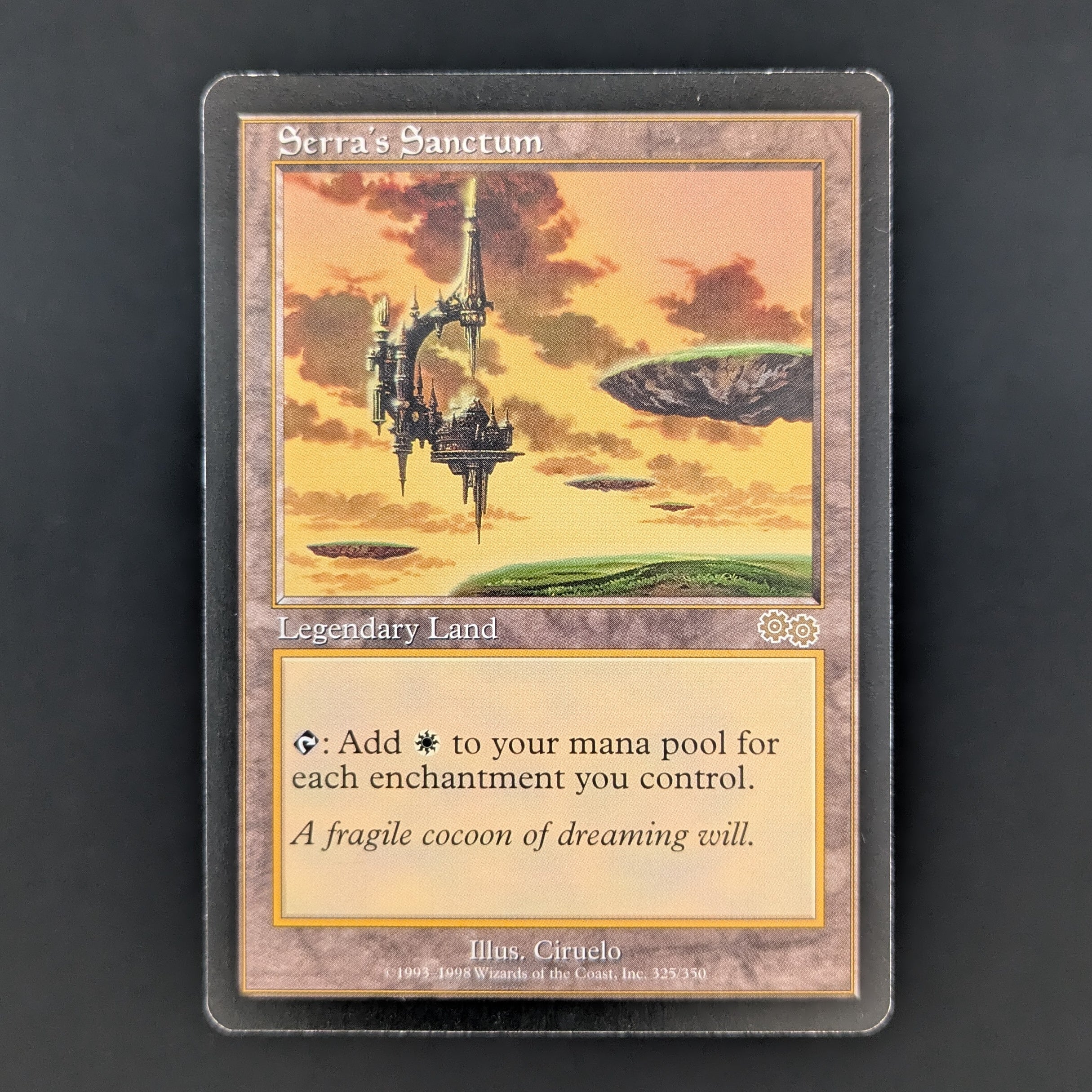 MTG Singles - Serra's Sanctum - Urza's Saga - English - EX - 34997