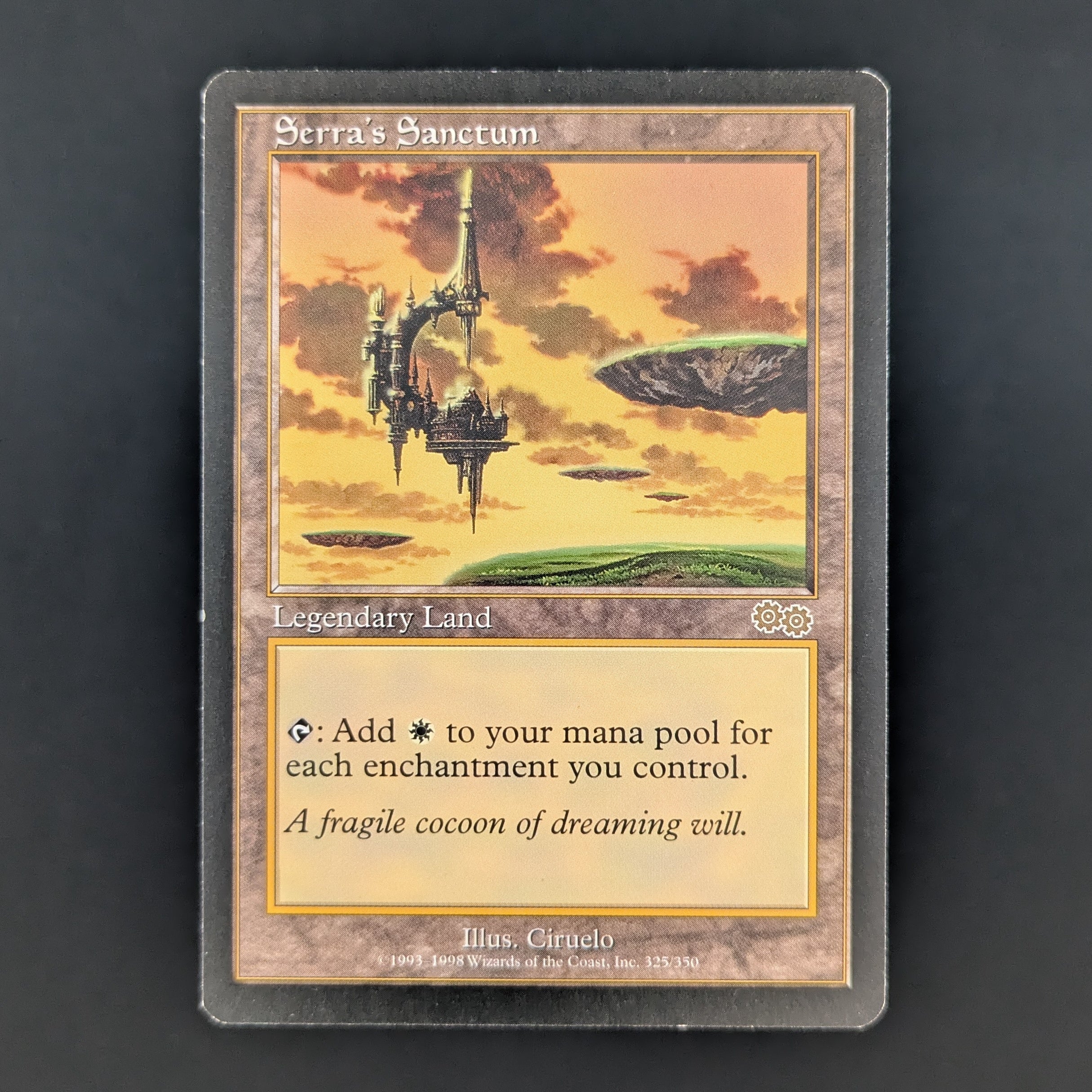 MTG Singles - Serra's Sanctum - Urza's Saga - English - EX - 35000