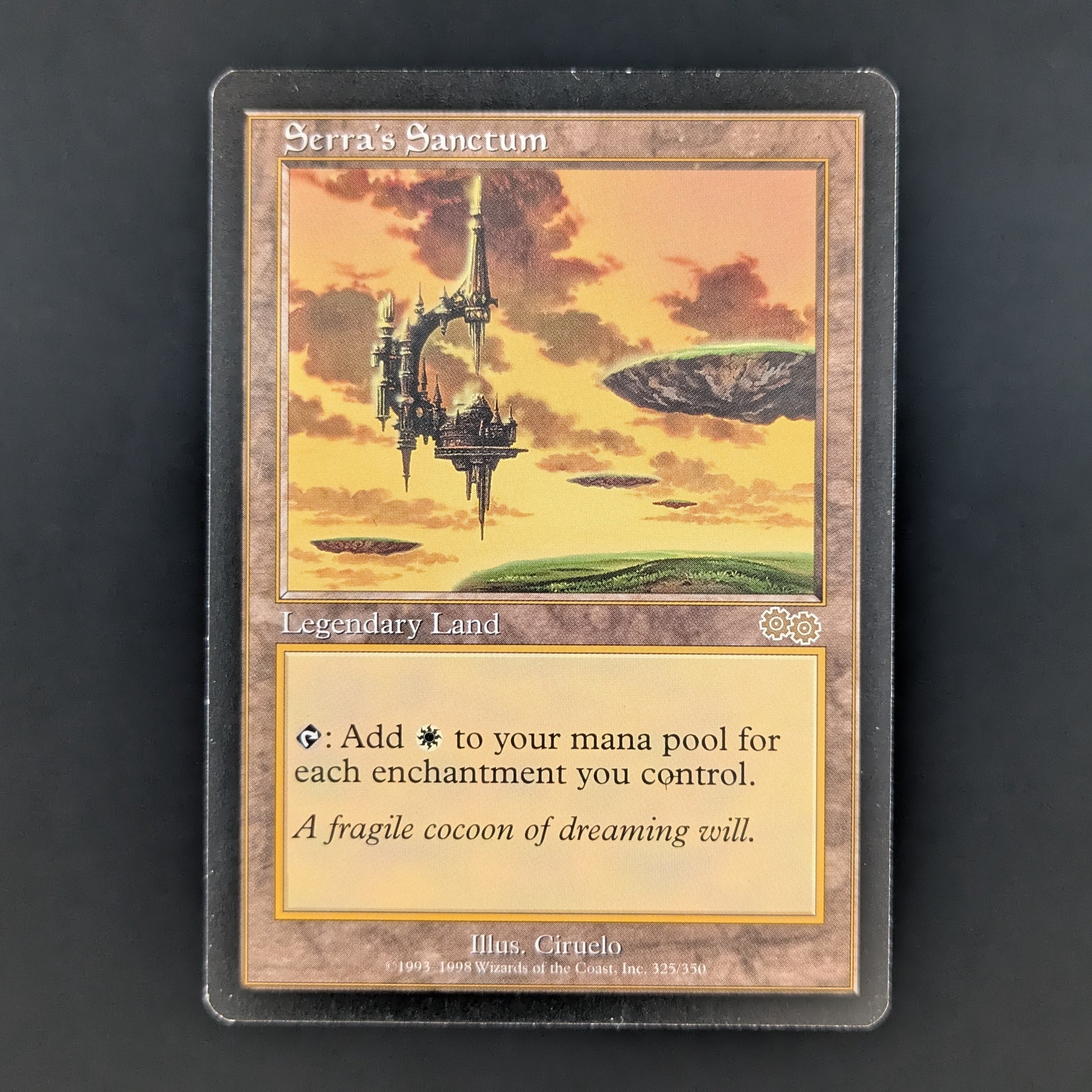 MTG Singles - Serra's Sanctum - Urza's Saga - English - EX - 35001