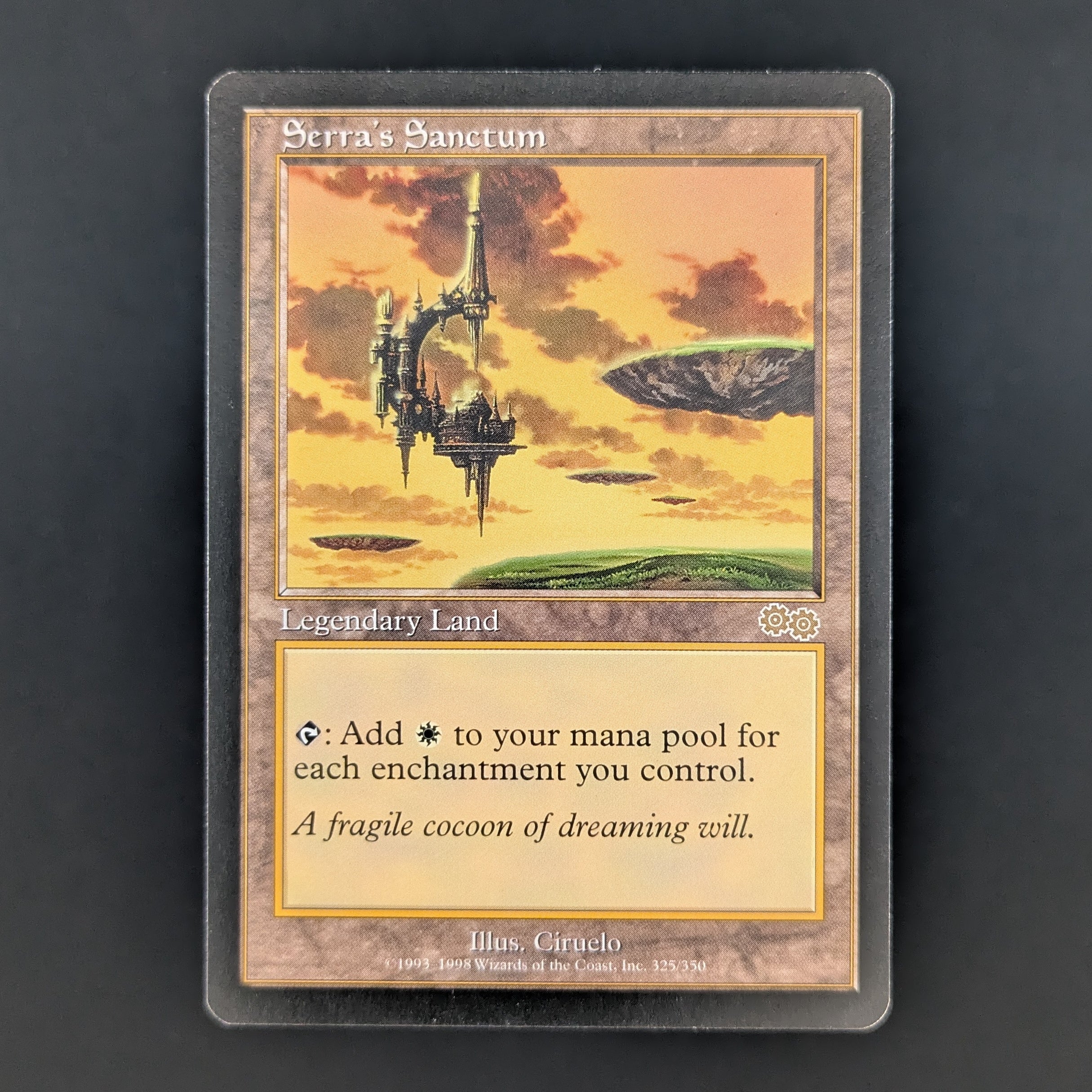 MTG Singles - Serra's Sanctum - Urza's Saga - English - EX - 35002