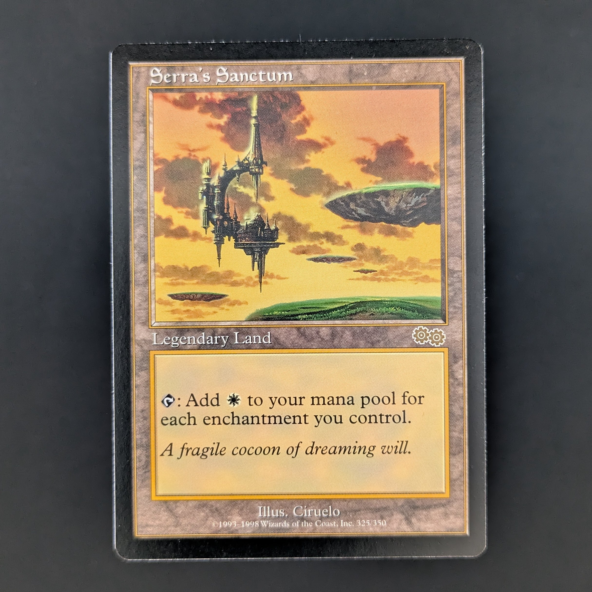 MTG Singles - Serra's Sanctum - Urza's Saga - English - EX - 35004