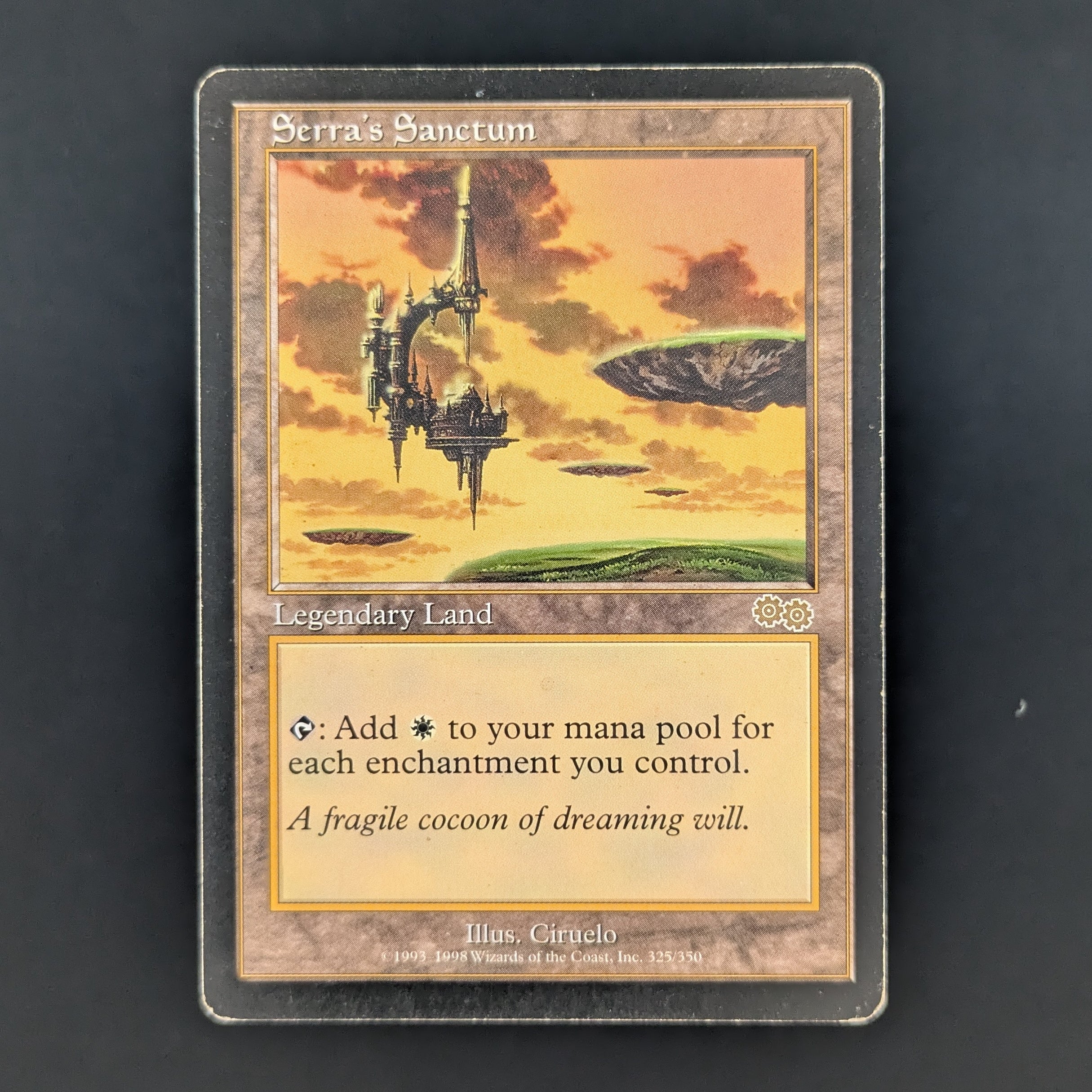 MTG Singles - Serra's Sanctum - Urza's Saga - English - LP - 35005