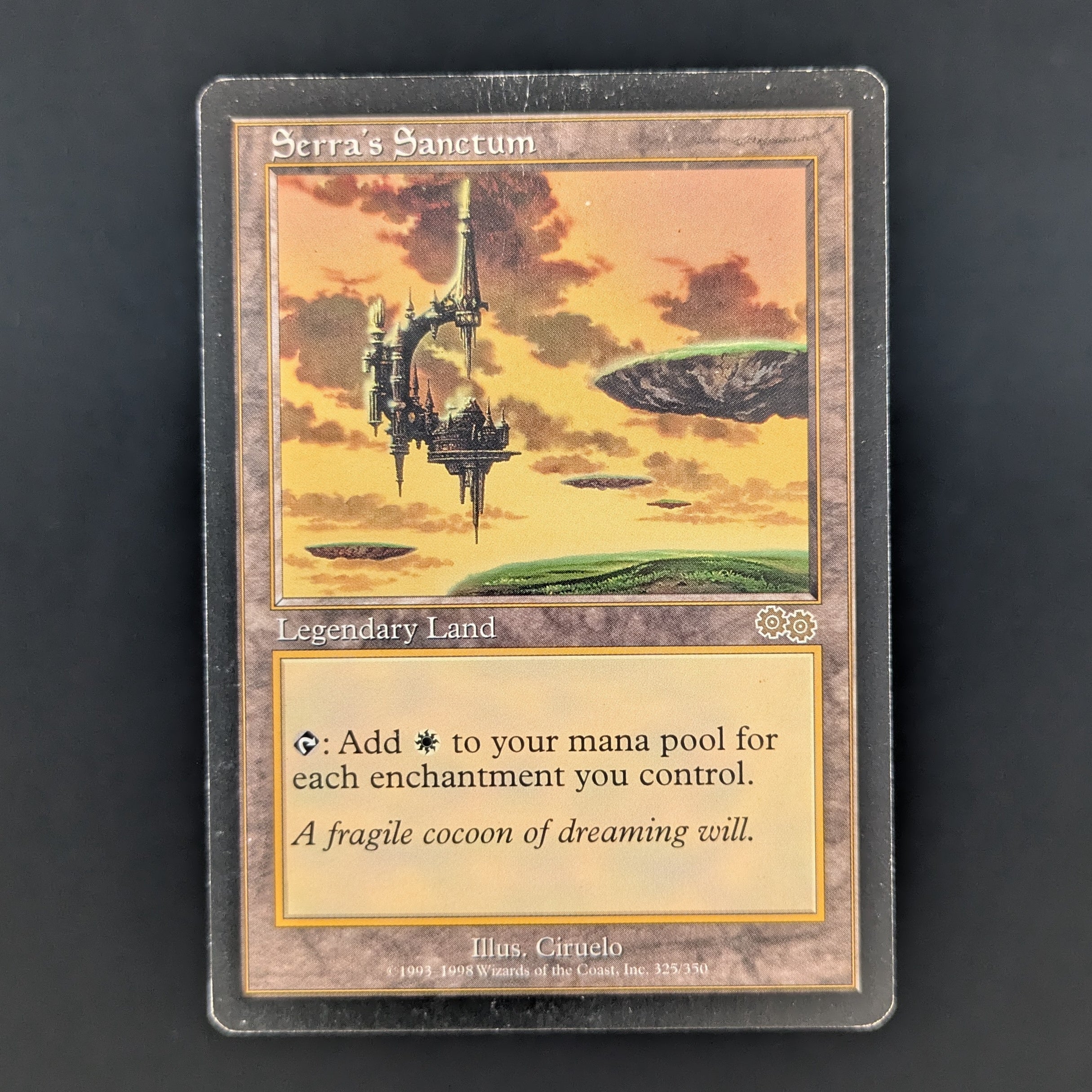 MTG Singles - Serra's Sanctum - Urza's Saga - English - LP - 35006