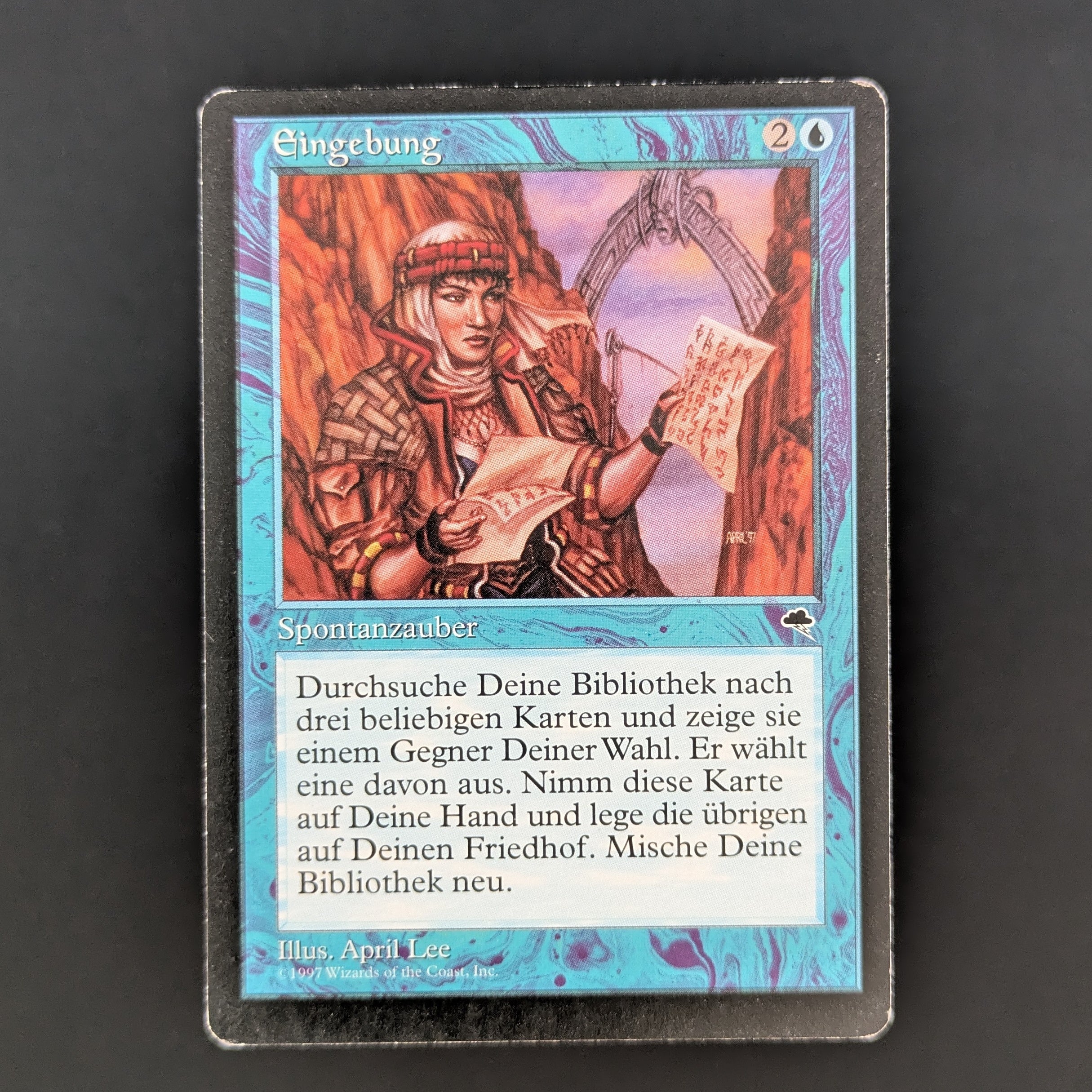 MTG Singles - Intuition - Tempest - German - GD - 35010