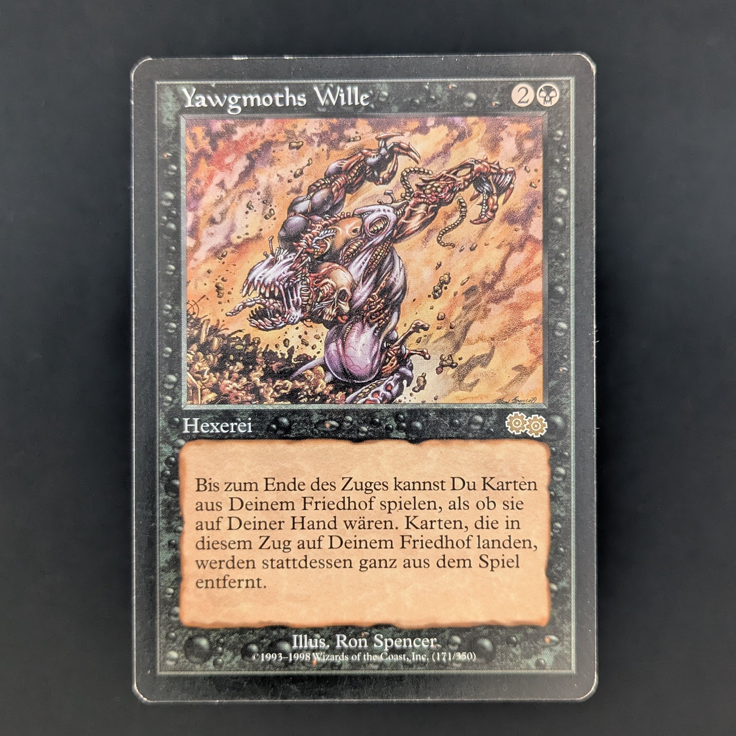 MTG Singles - Yawgmoth's Will - Urza's Saga - German - LP - 35012