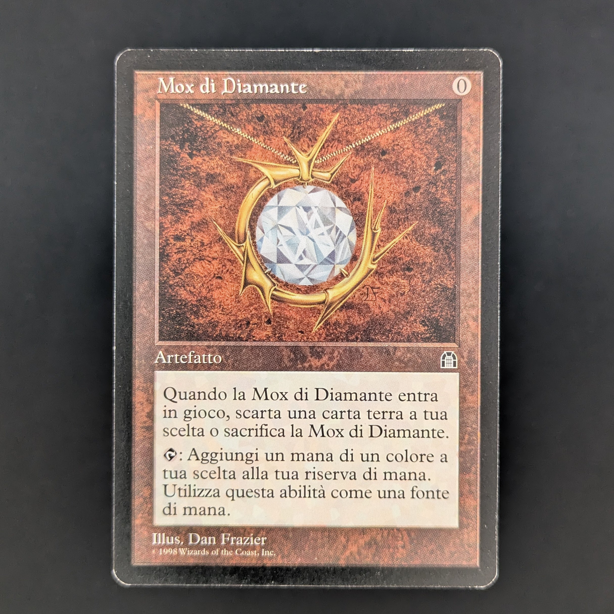 MTG Singles - Mox Diamond - Stronghold - Italian - PL - INKED - 35019