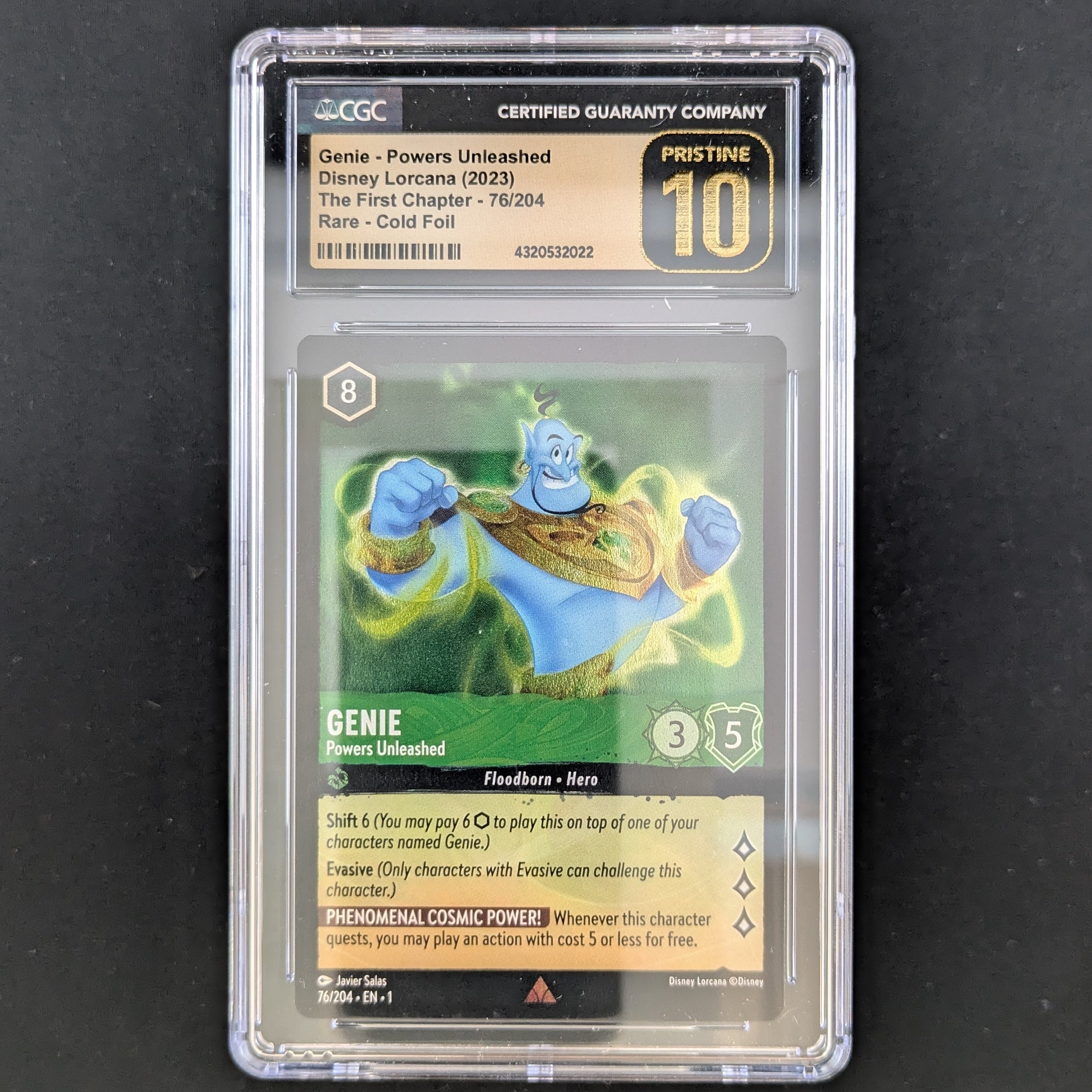 Genie - Powers Unleashed - The First Chapter - CGC 10 - Foil