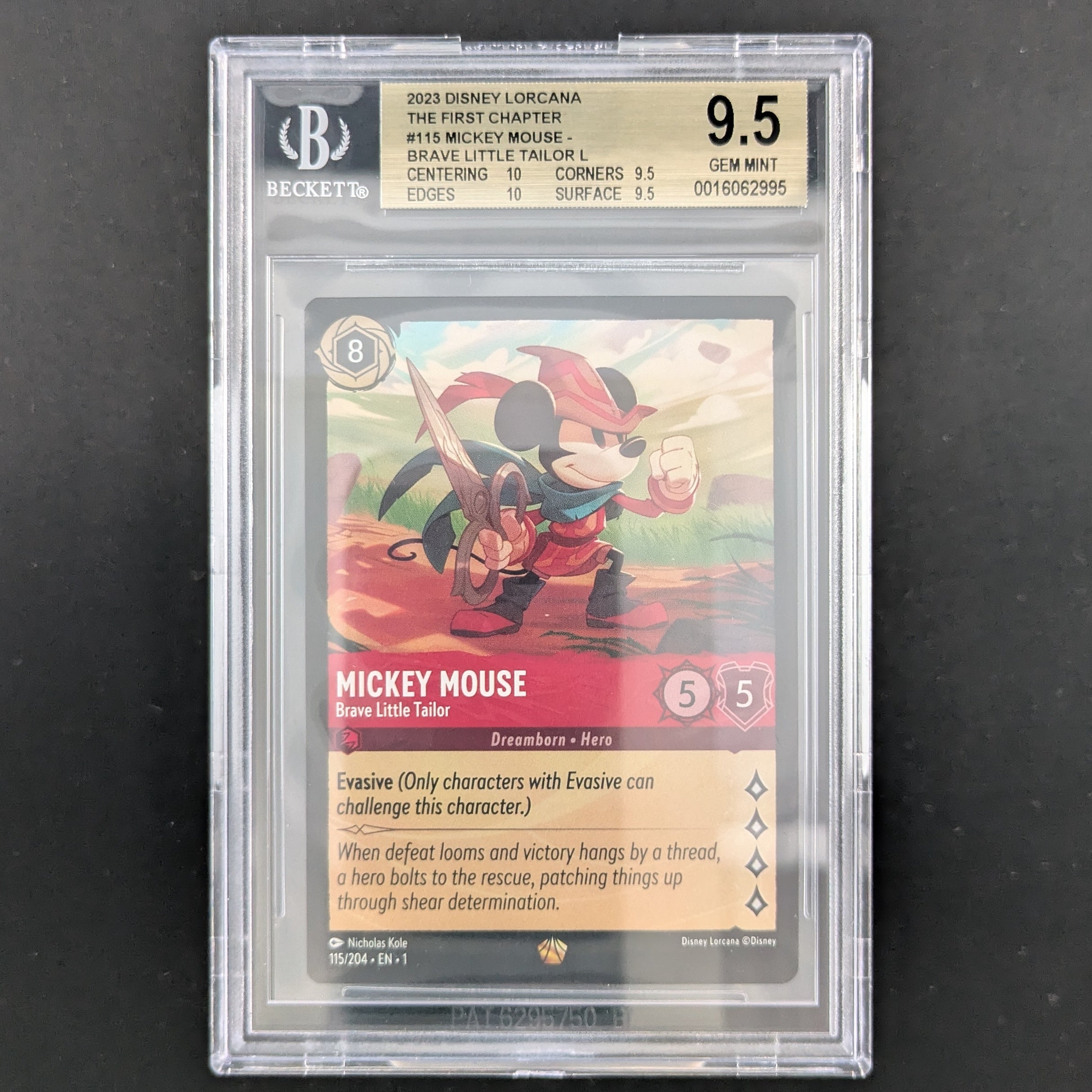 Mickey Mouse - Brave Little Tailor - The First Chapter - BGS 9.5