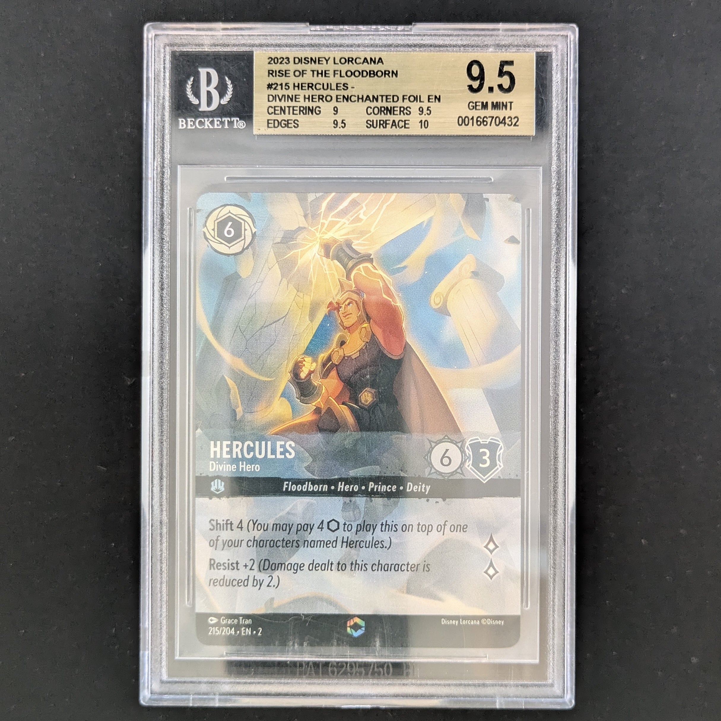 Hercules - Divine Hero (V.2) - Rise of the Floodborn - BGS 9.5