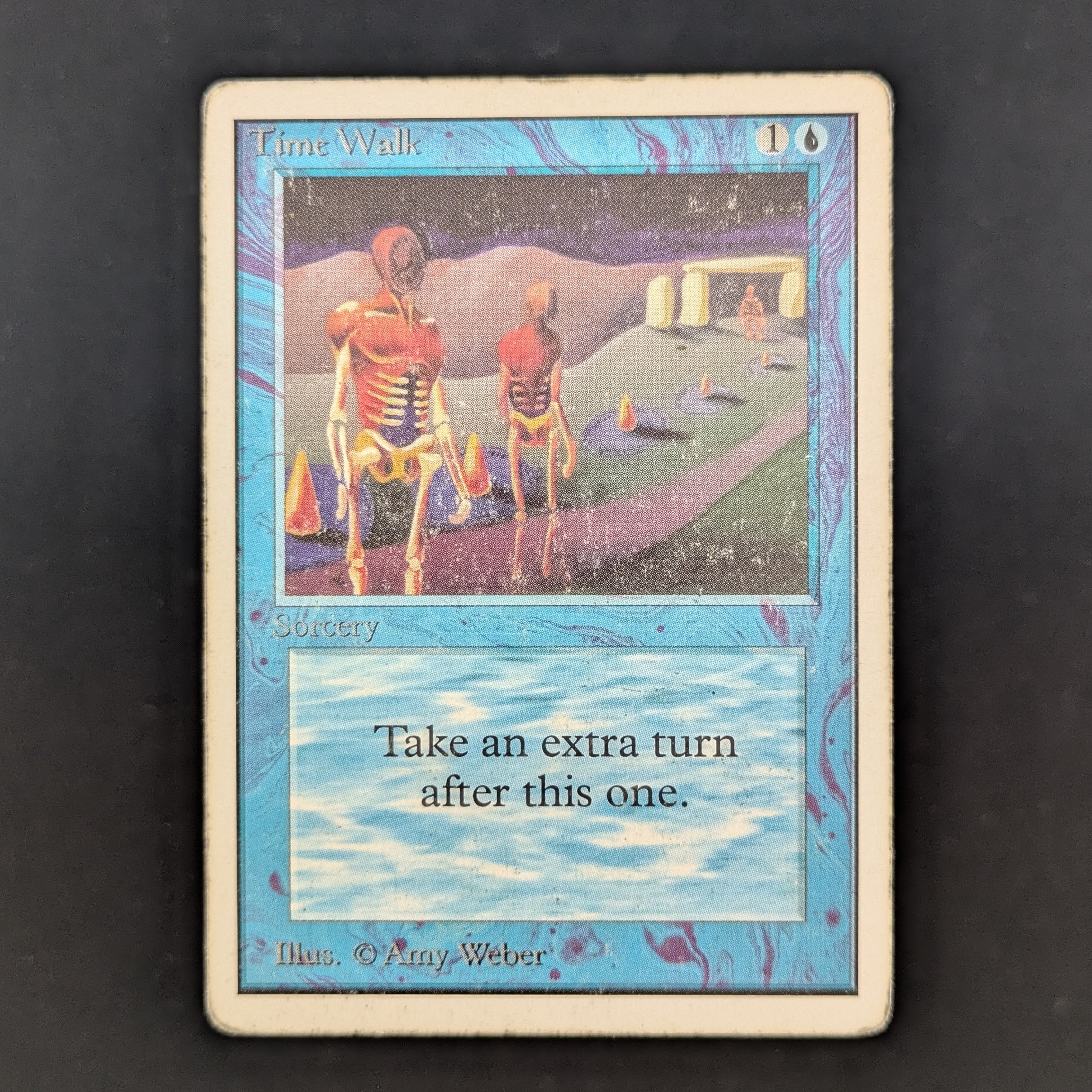 MTG Singles - Time Walk - Unlimited - PO - INKED - 35100