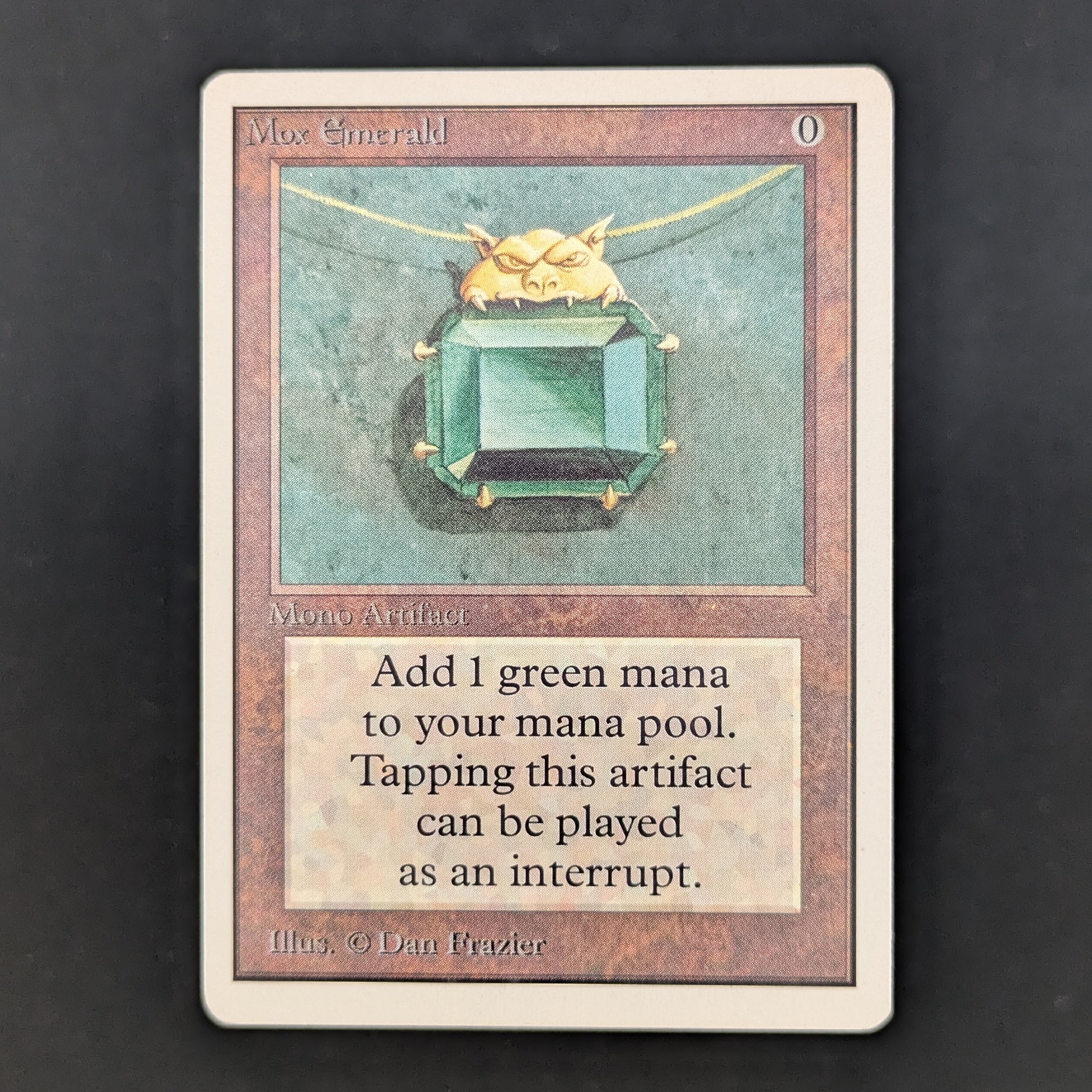 MTG Singles - Mox Emerald - Unlimited - LP - 35109