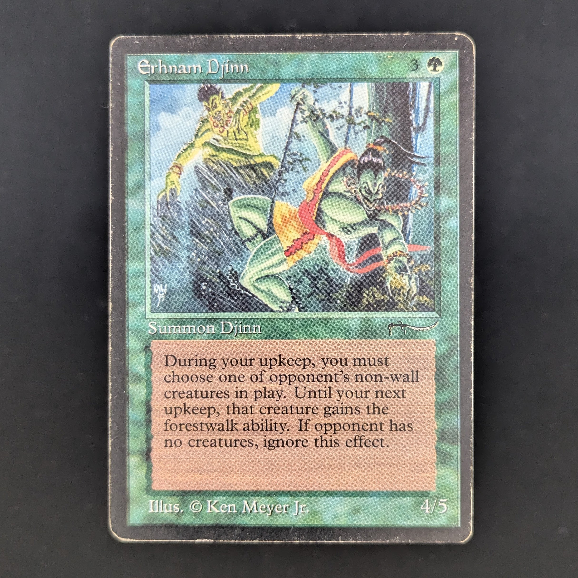 MTG Singles - Erhnam Djinn - Arabian Nights - PL - 35130
