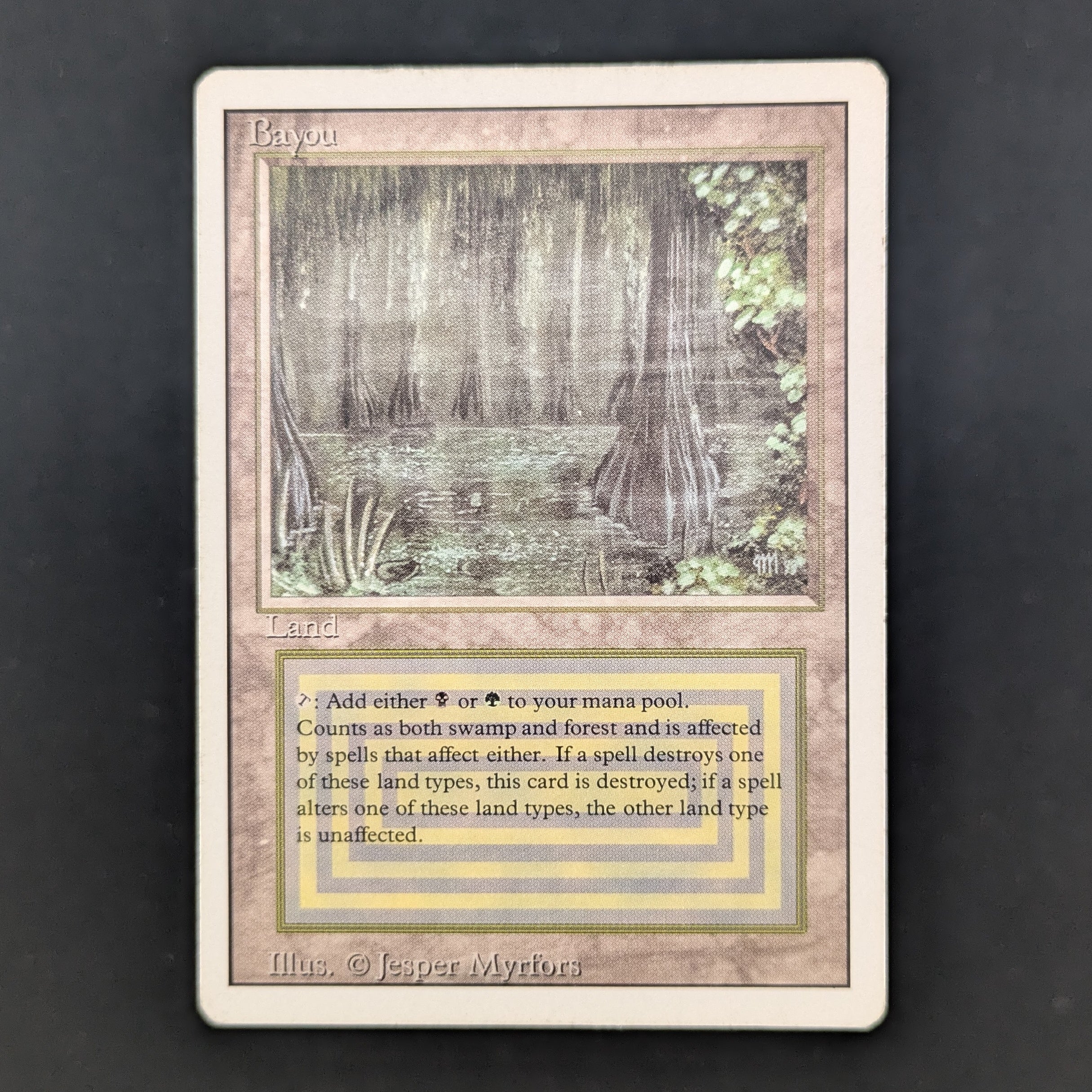 MTG Singles - Bayou - Revised - PL - 35144