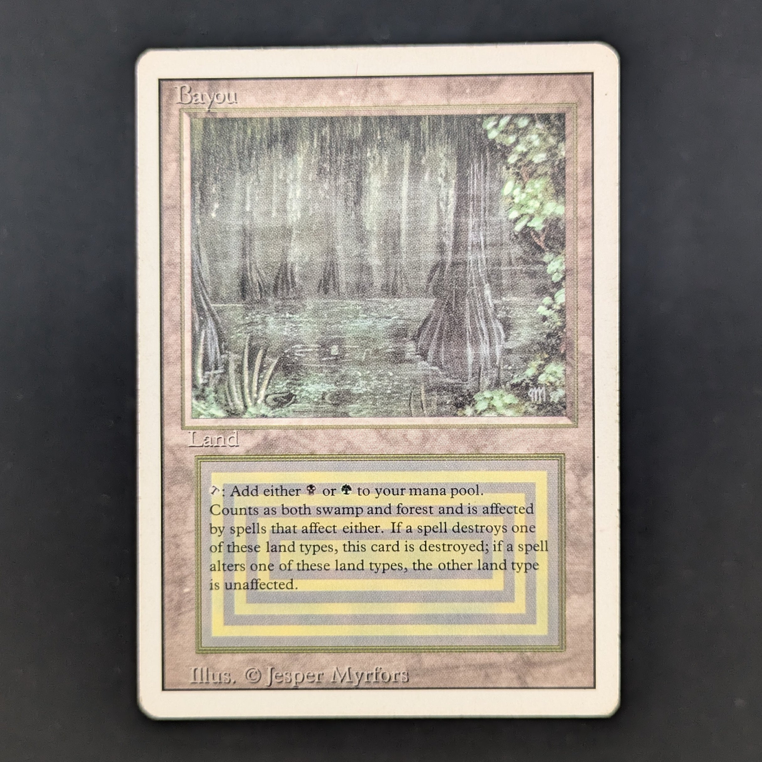 MTG Singles - Bayou - Revised - PL - 35146