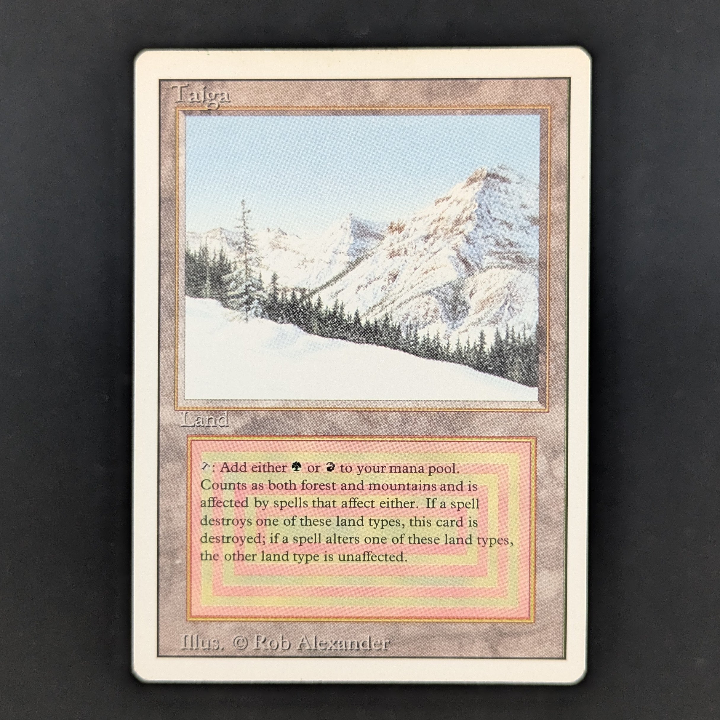 MTG Singles - Taiga - Revised - LP - 35162