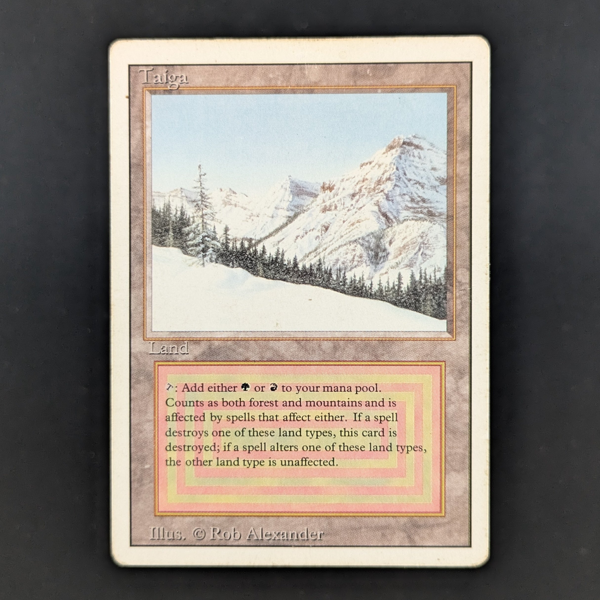 MTG Singles - Taiga - Revised - PL - 35163