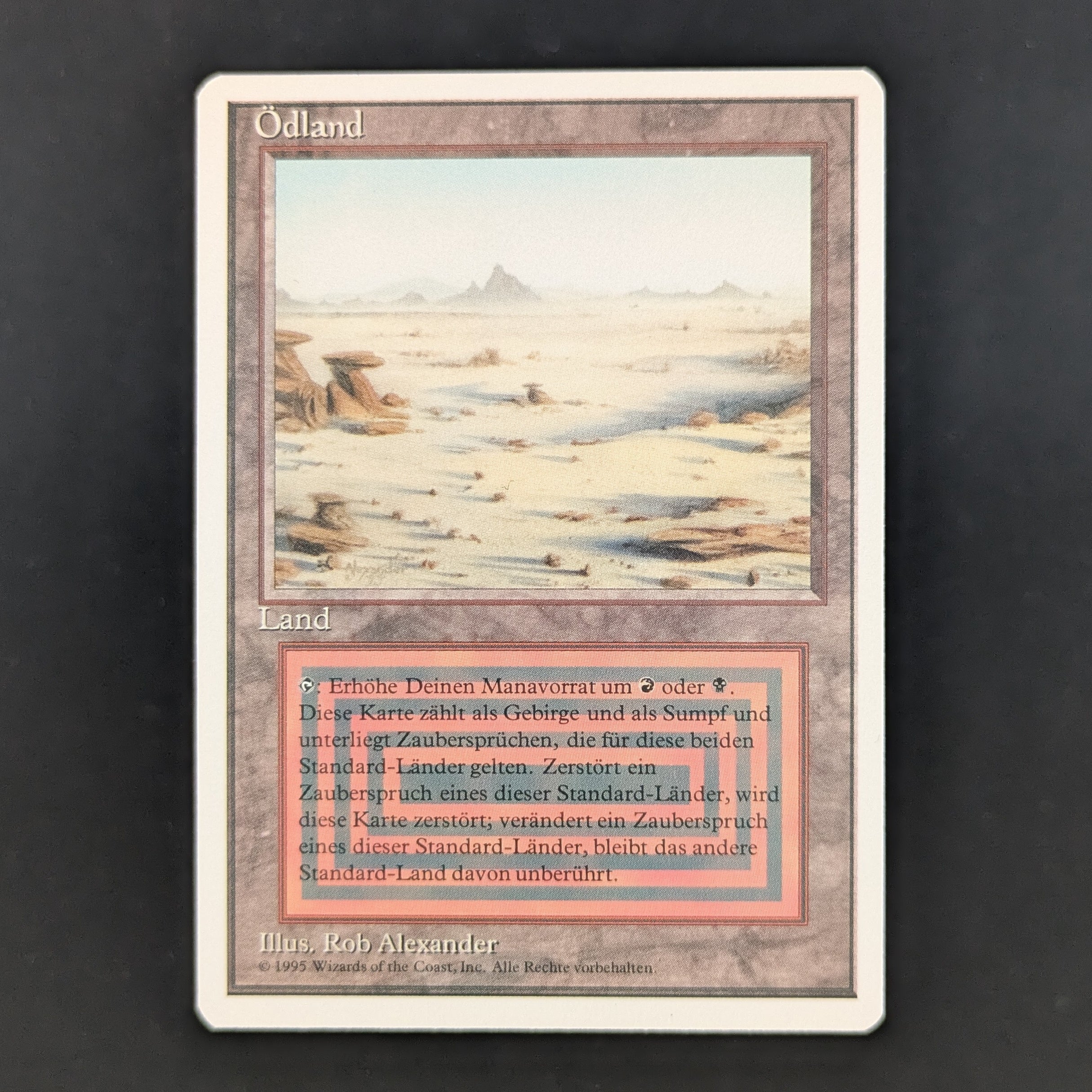 MTG Singles - Badlands - Foreign White Bordered - German - NM - 35206