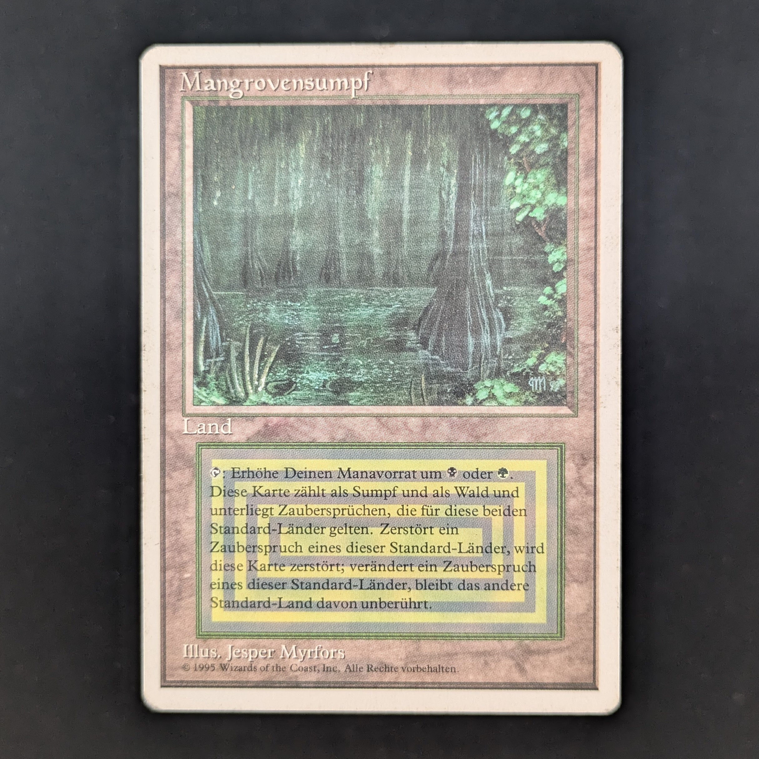 MTG Singles - Bayou - Foreign White Bordered - German - LP - 35209