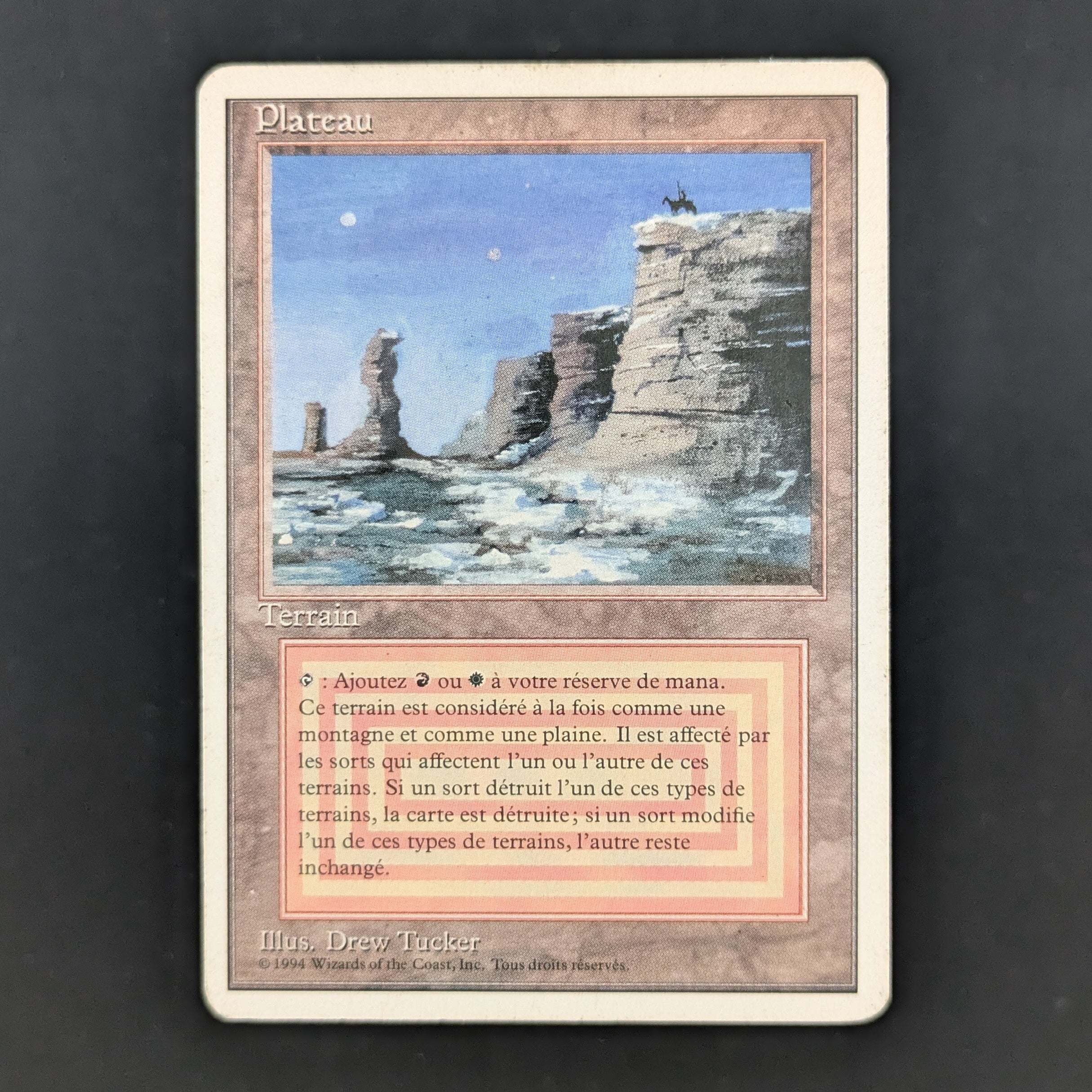 MTG Singles - Plateau - Foreign White Bordered - French - PL - 35229