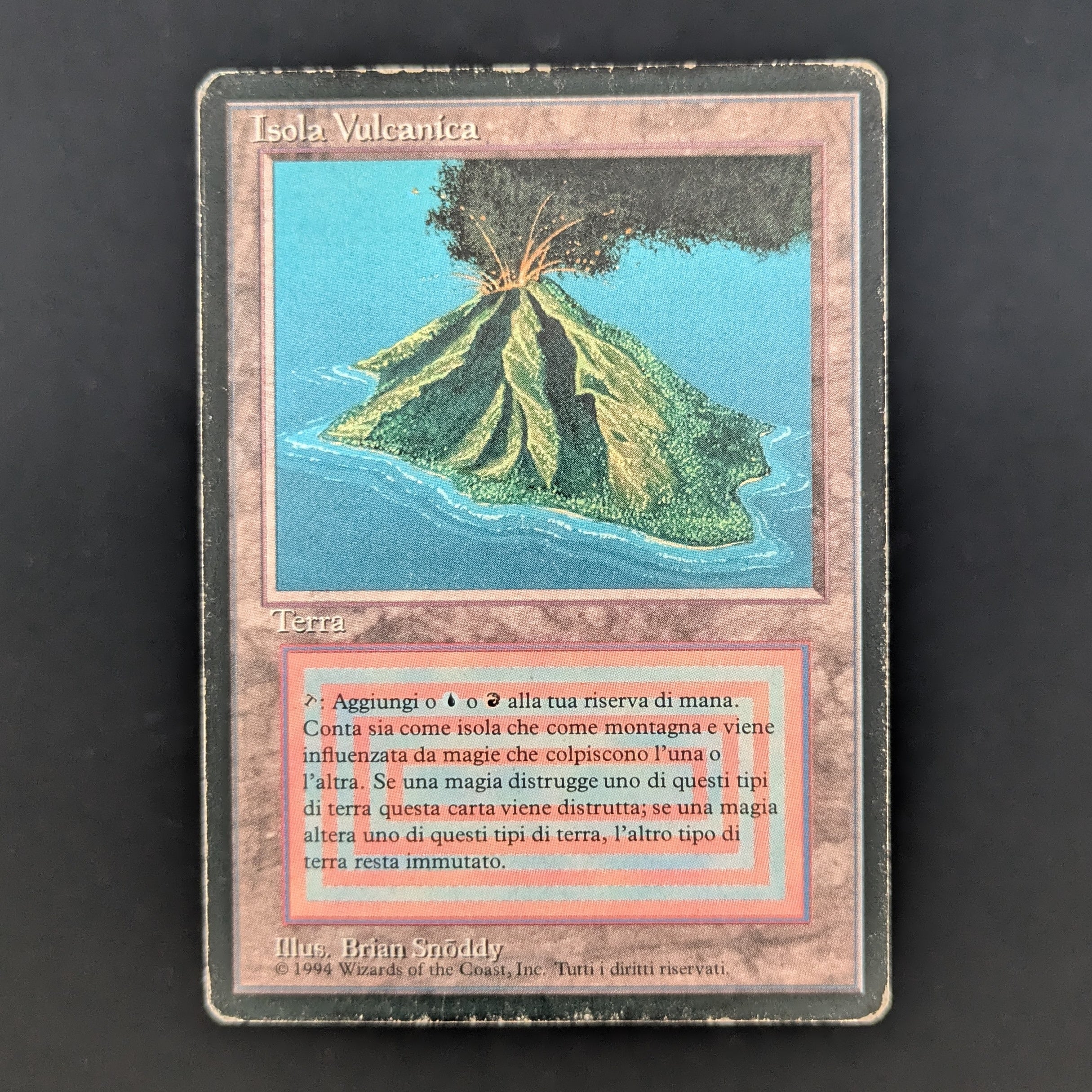 Volcanic Island - Foreign Black Bordered