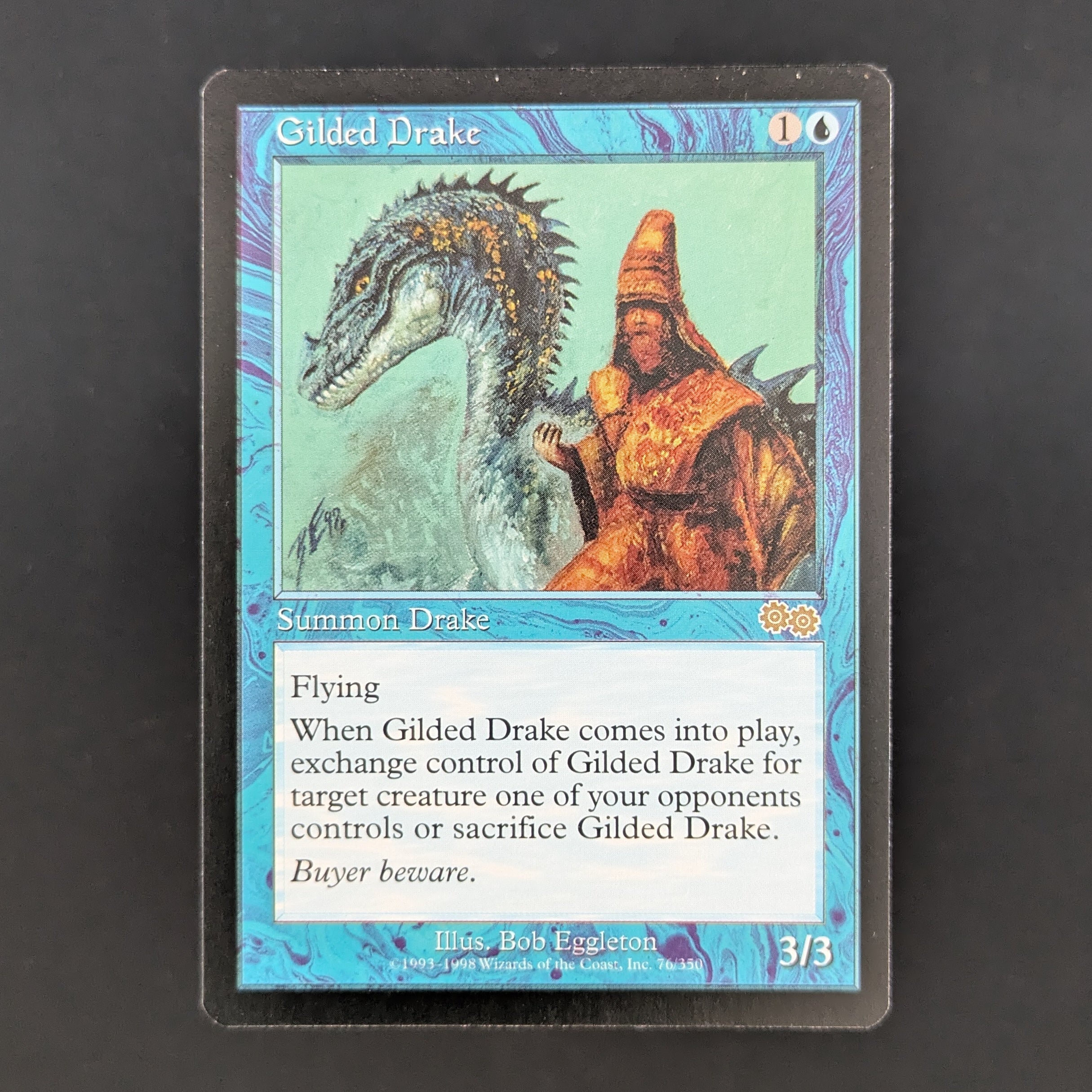 Gilded Drake ◆ マジック：ザ・ギャザリング Gilded Drake - Urza's Saga