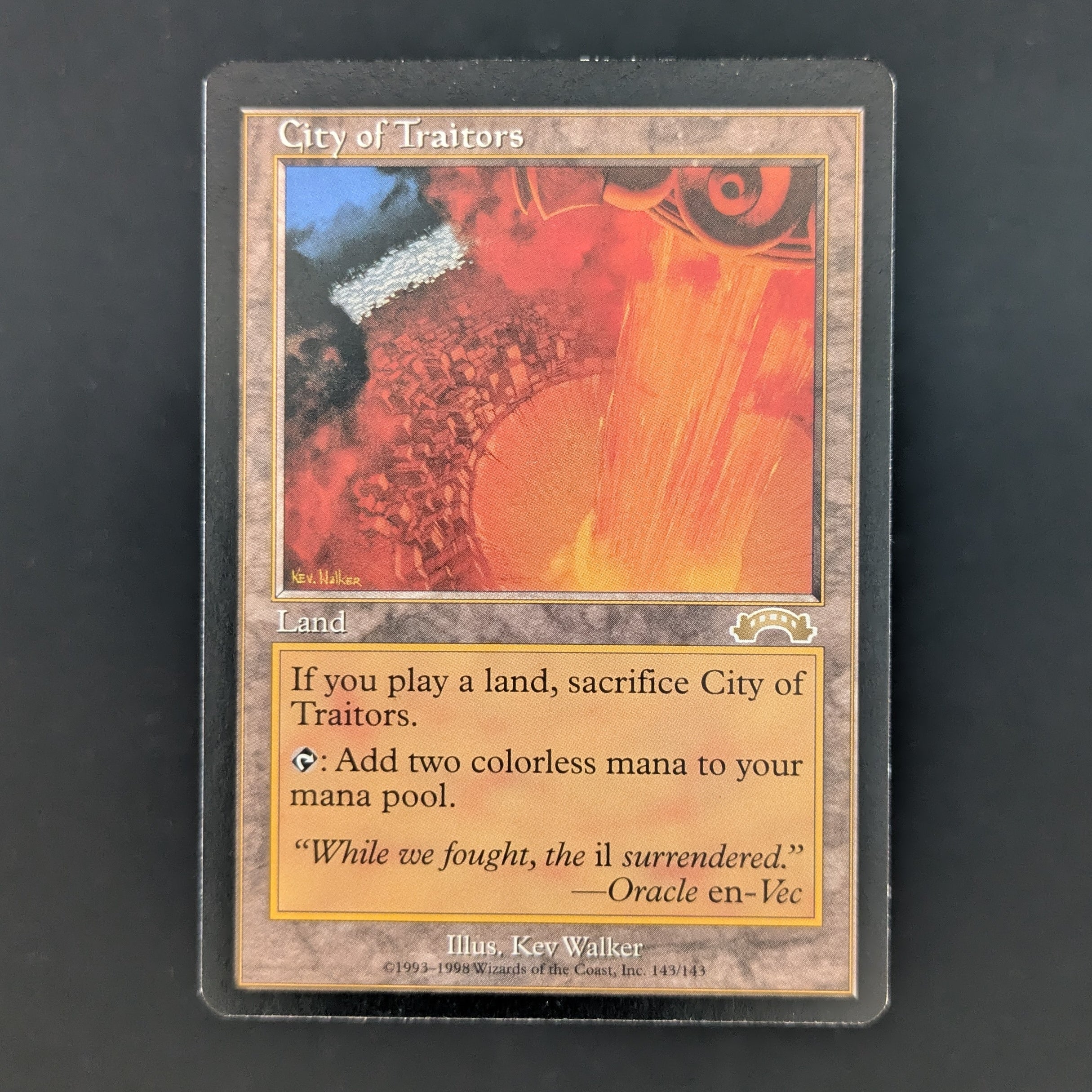 MTG Singles - City of Traitors - Exodus - English - EX - 35309