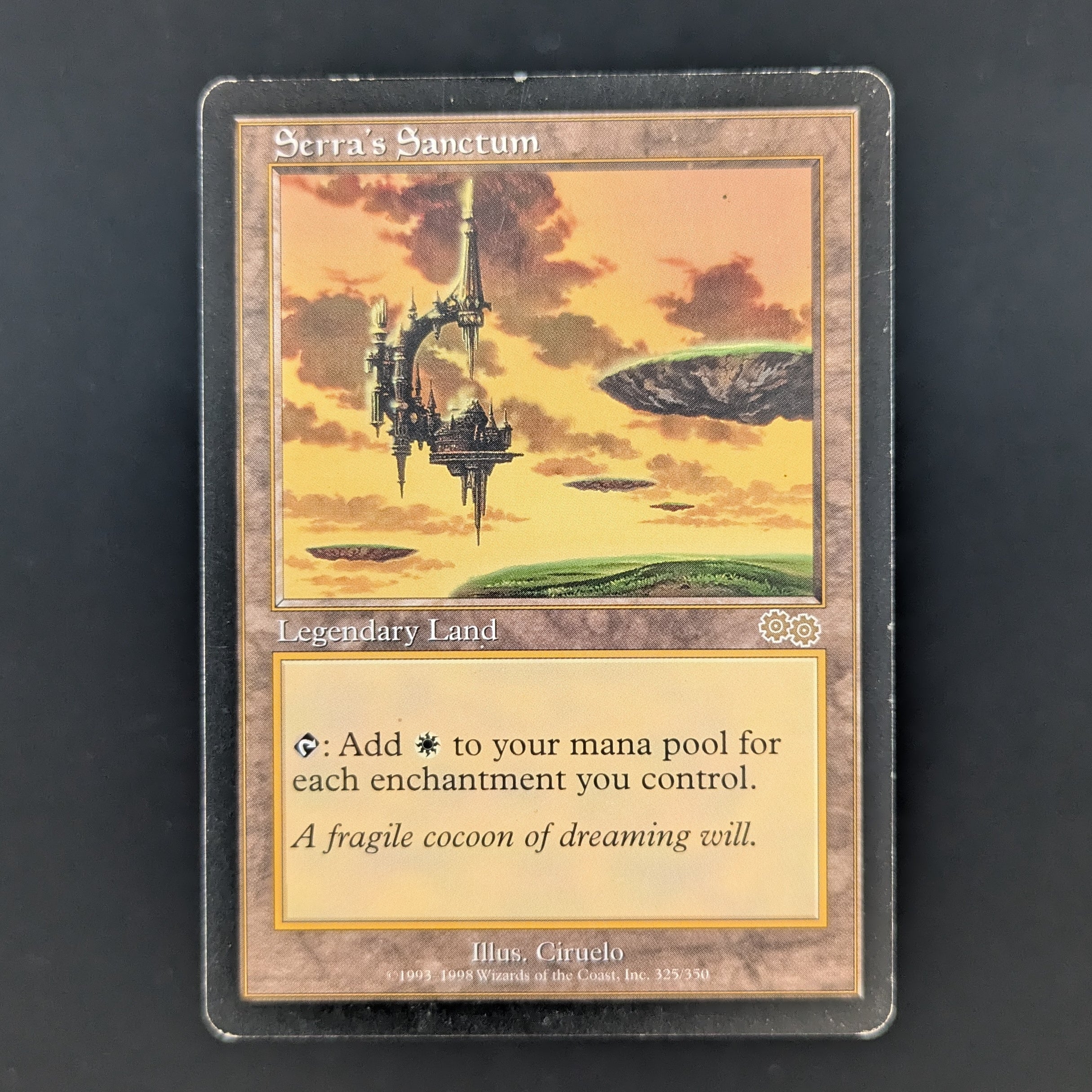 MTG Singles - Serra's Sanctum - Urza's Saga - English - LP - 35316