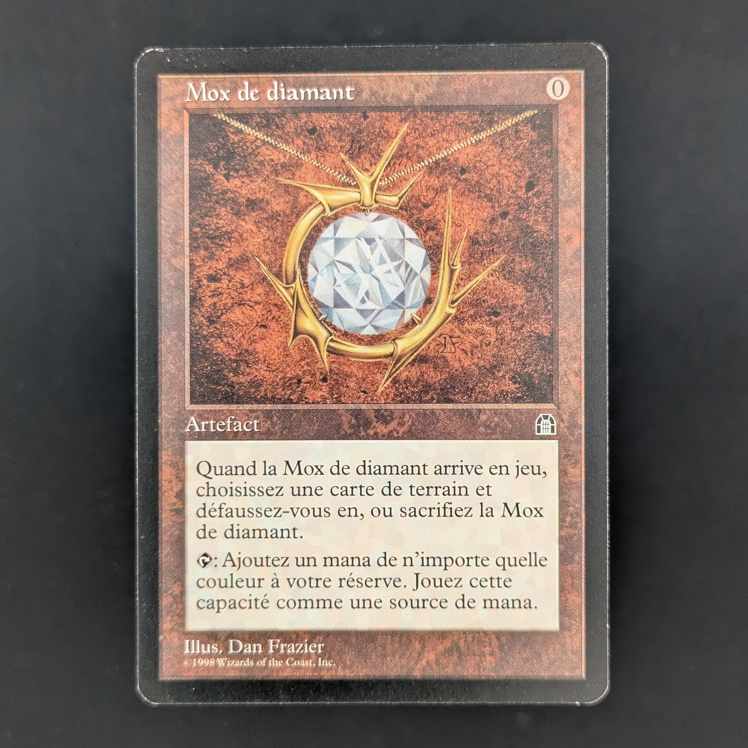 MTG Singles - Mox Diamond - Stronghold - French - EX - 35328