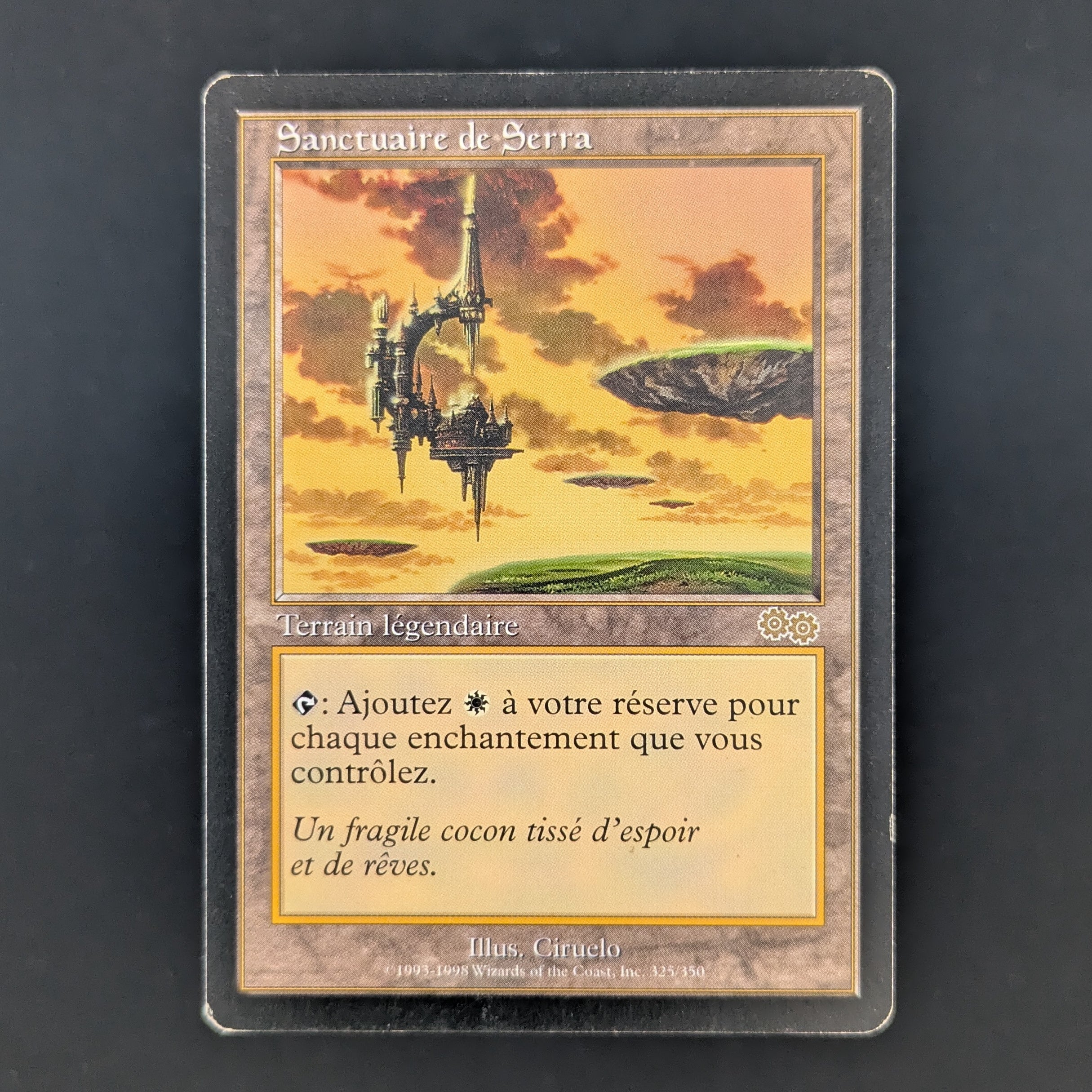 MTG Singles - Serra's Sanctum - Urza's Saga - French - LP - 35336