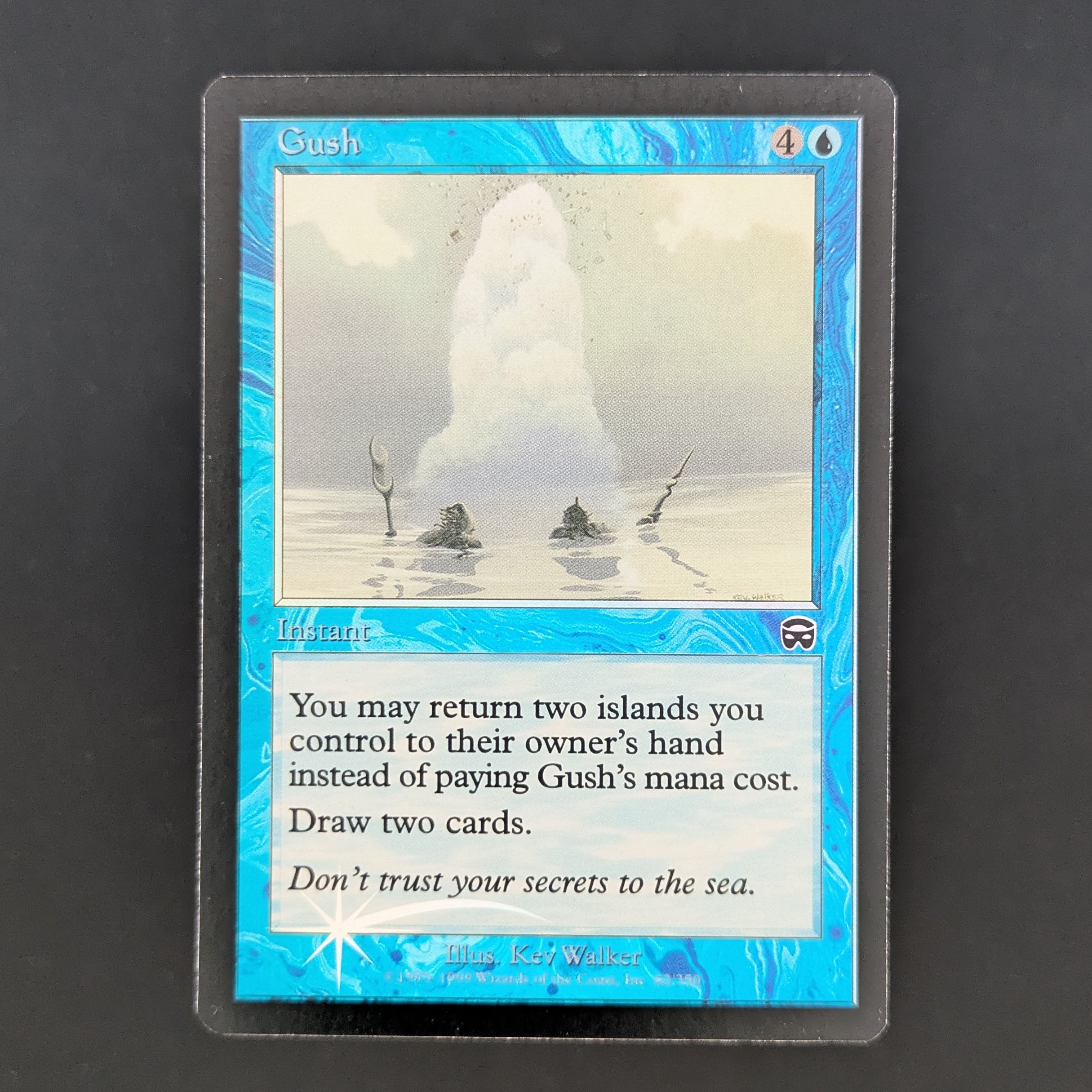 MTG マジックザギャザリング 噴出 Gush 英語版1枚 Foil FOIL] Gush - Mercadian Masques - English - EX