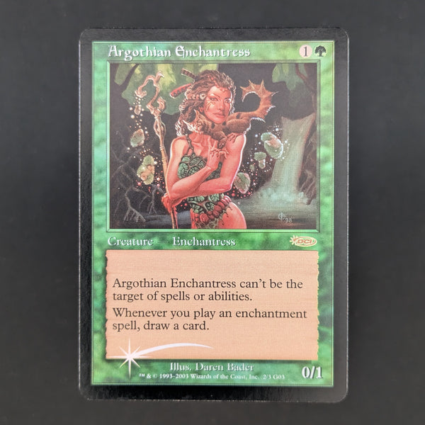 [FOIL] Argothian Enchantress - Judge Rewards Promos - English