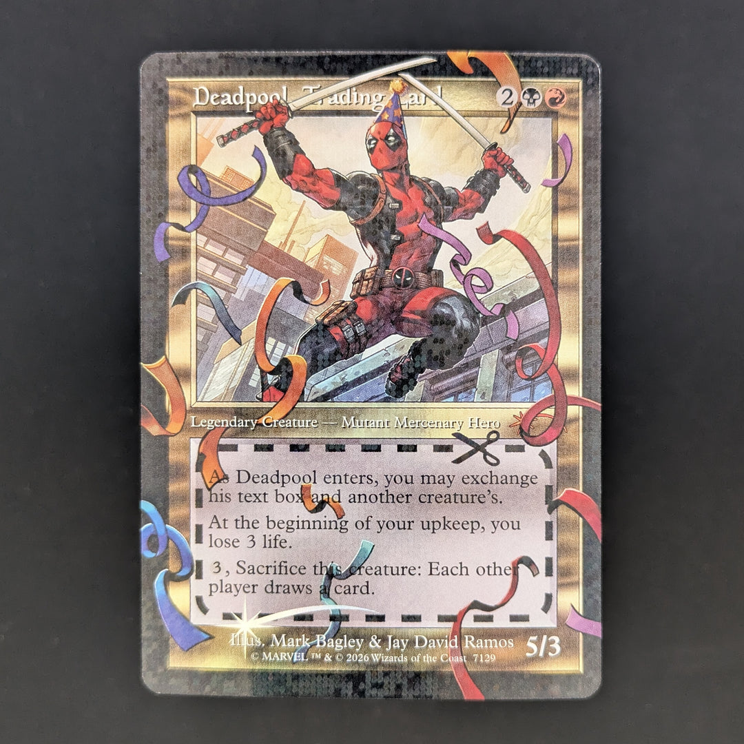 deadpool mtg card prices Secret Lair: Secret Lair x Marvel's (Non-Foil Edition) : Toys & Games Each other player draws a card. MTG's Deadpool Secret Lair Run