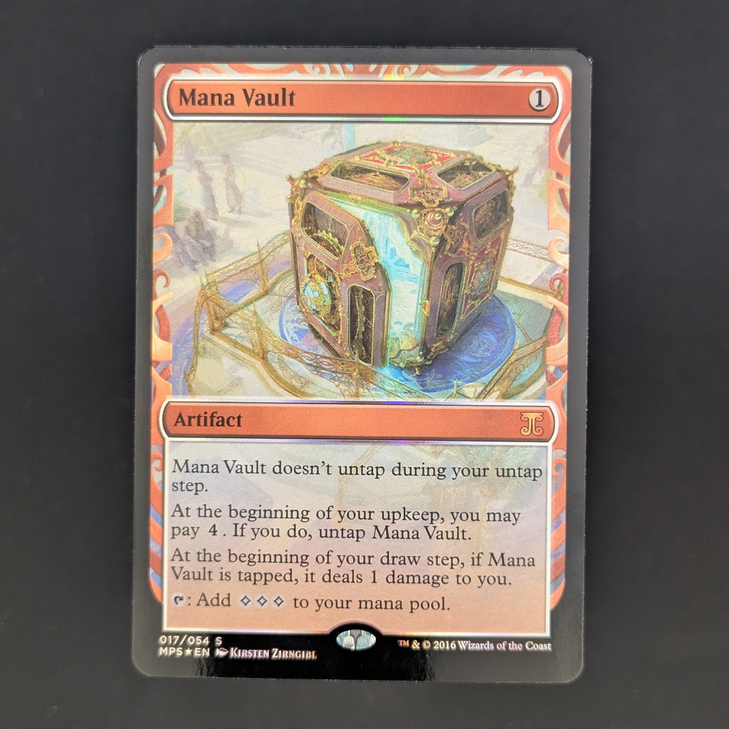 [FOIL] Mana Vault - Kaladesh Inventions - English - NM