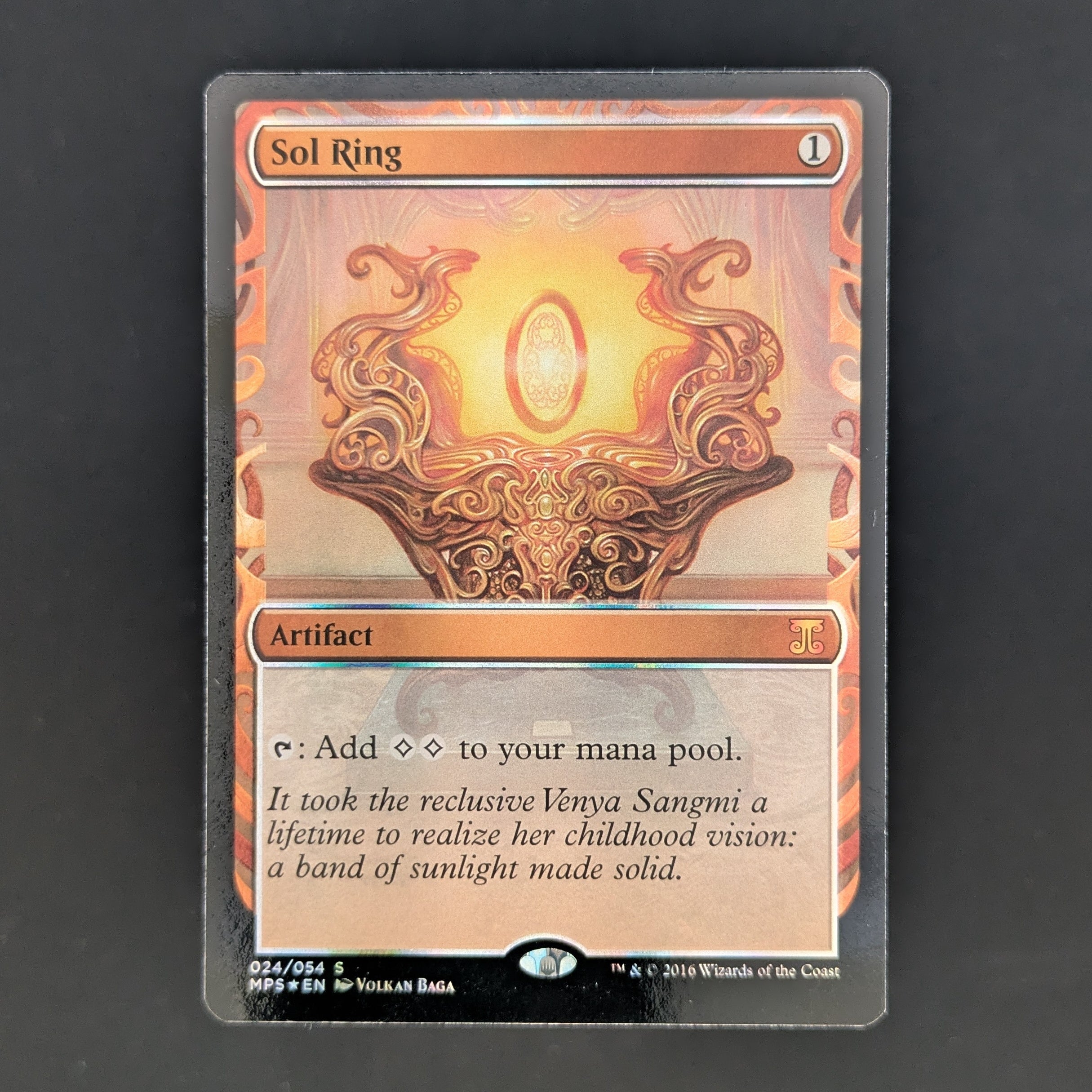 [FOIL] Sol Ring - Kaladesh Inventions - English - NM