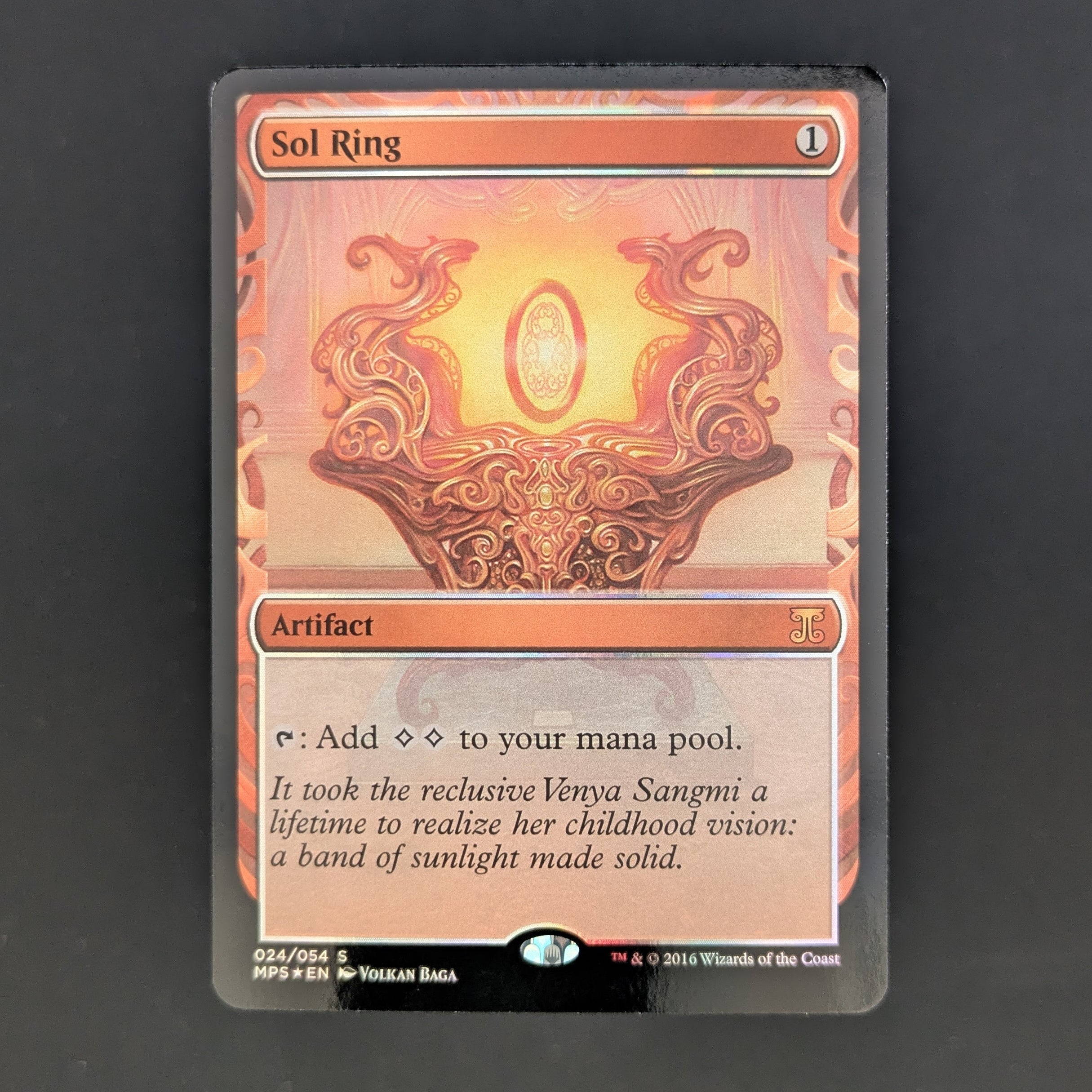 [FOIL] Sol Ring - Kaladesh Inventions - English - NM