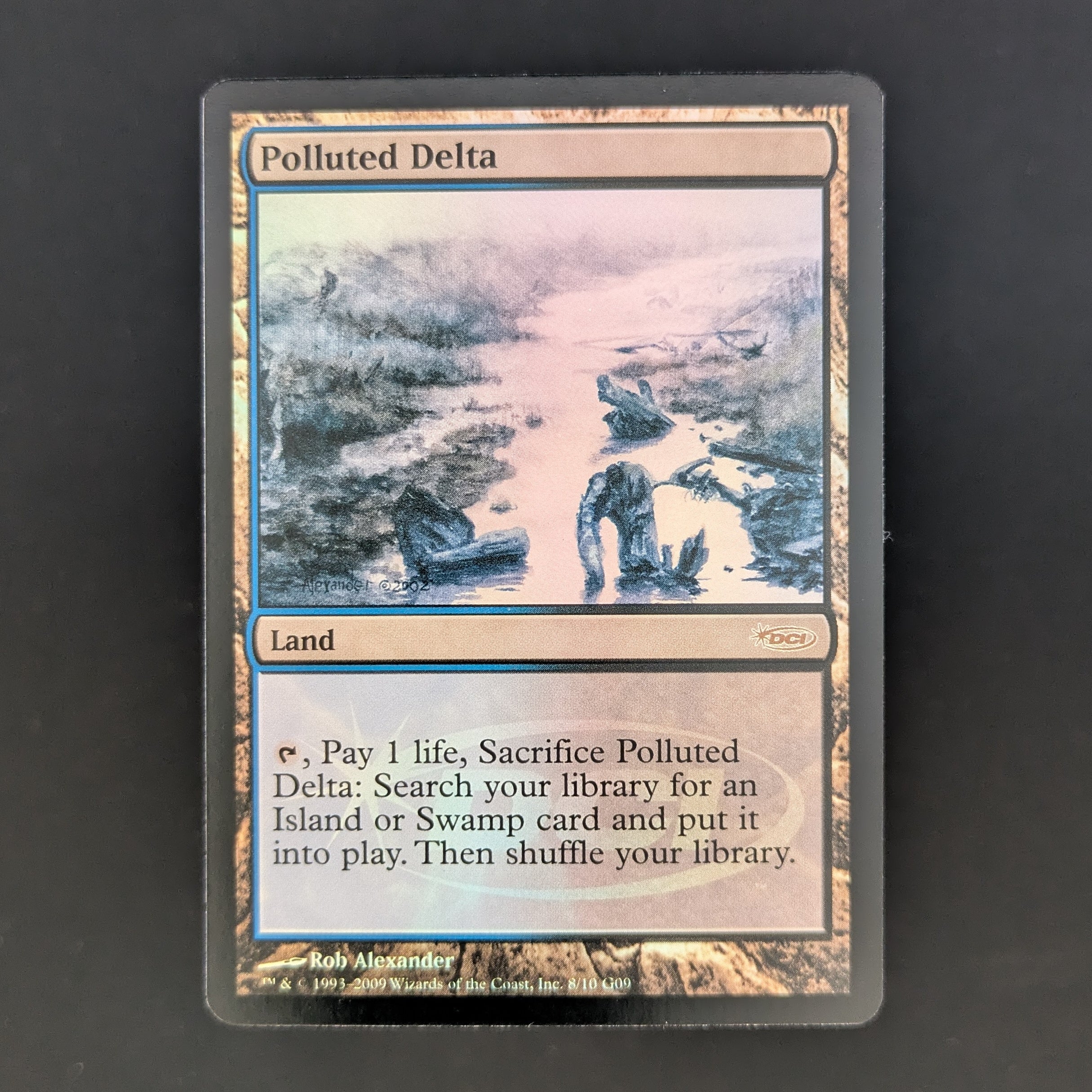 [FOIL] Polluted Delta - Judge Rewards Promos - English - NM