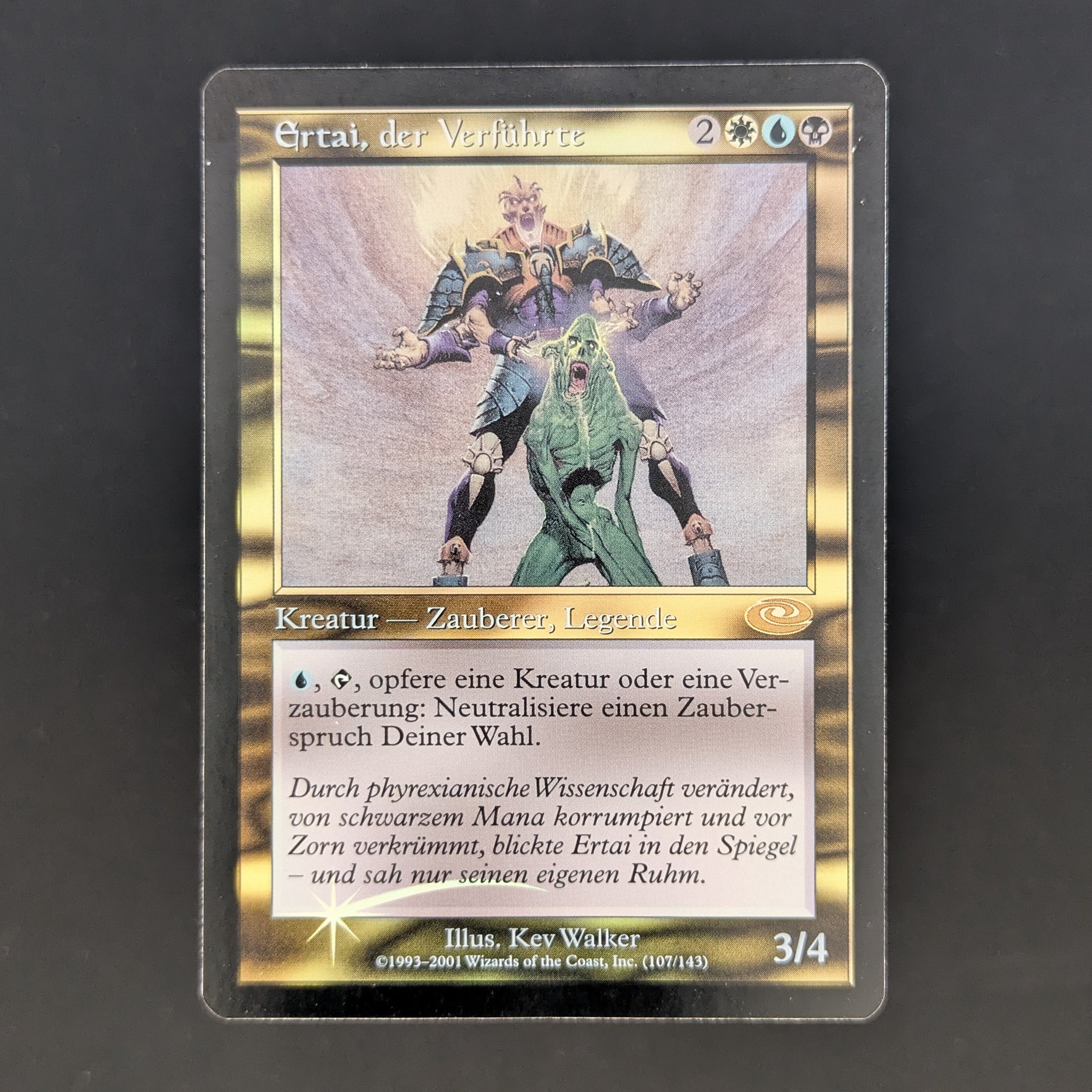[FOIL] Ertai, the Corrupted (Alt. Art Foil) - Planeshift - German - NM