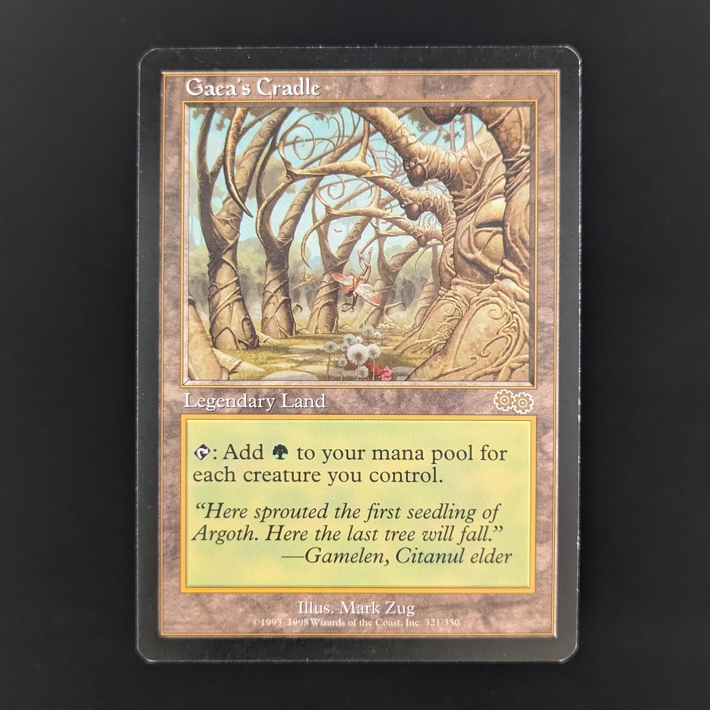 MTG Singles - Gaea's Cradle - Urza's Saga - English - GD - 35474