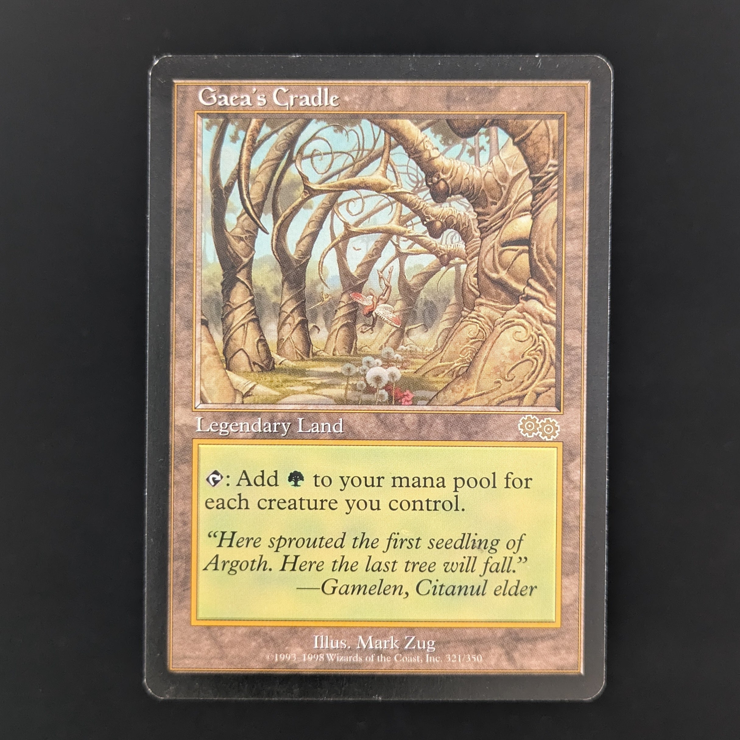 MTG Singles - Gaea's Cradle - Urza's Saga - English - GD - 35475