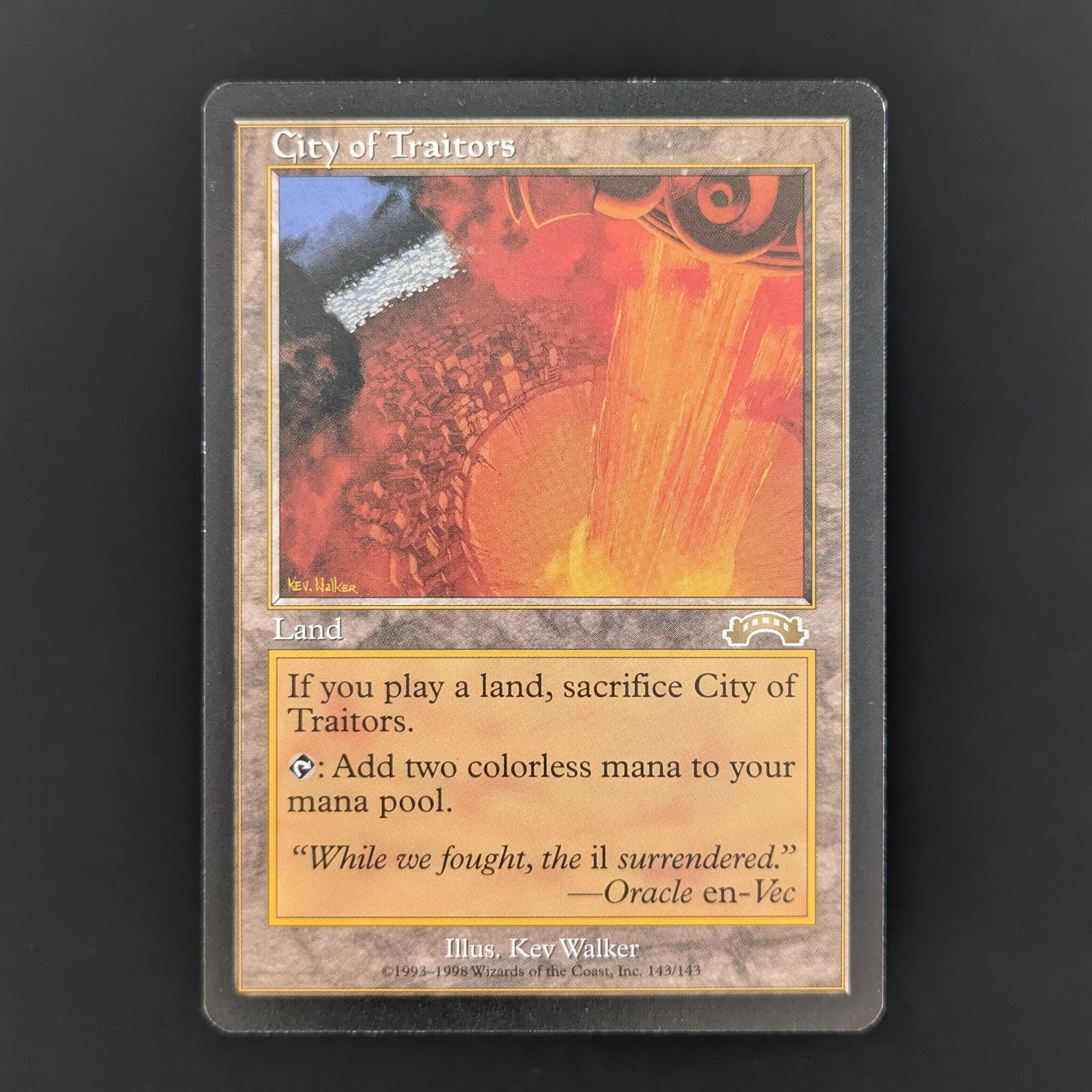 MTG Singles - City of Traitors - Exodus - English - EX - 35477