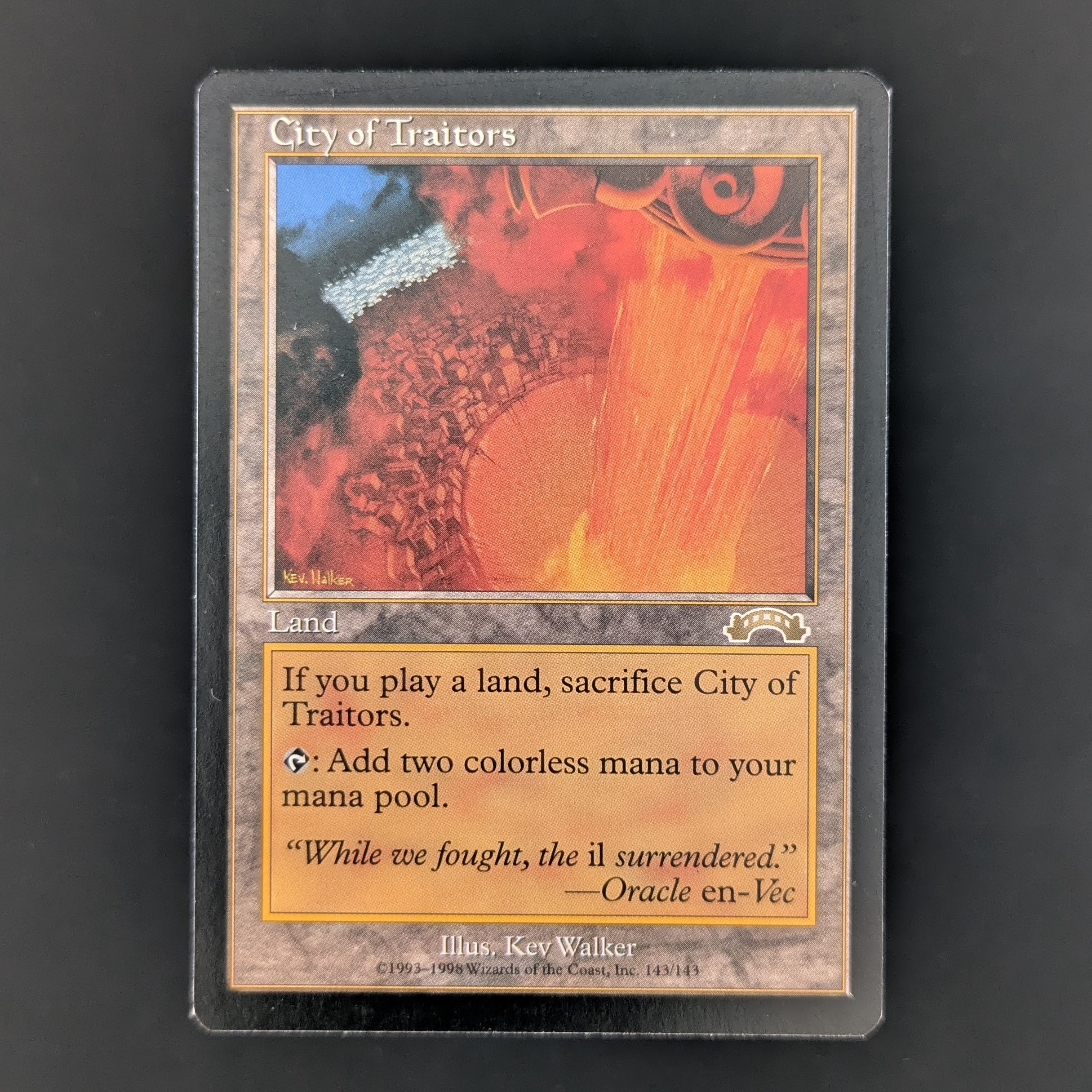 MTG Singles - City of Traitors - Exodus - English - GD - 35482