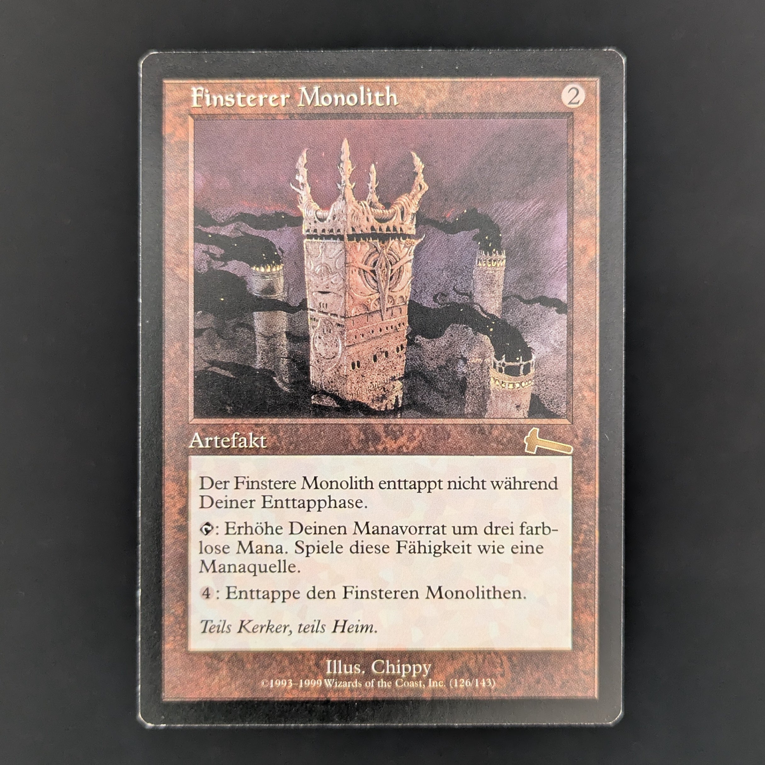 MTG Singles - Grim Monolith - Urza's Legacy - German - GD - 35495