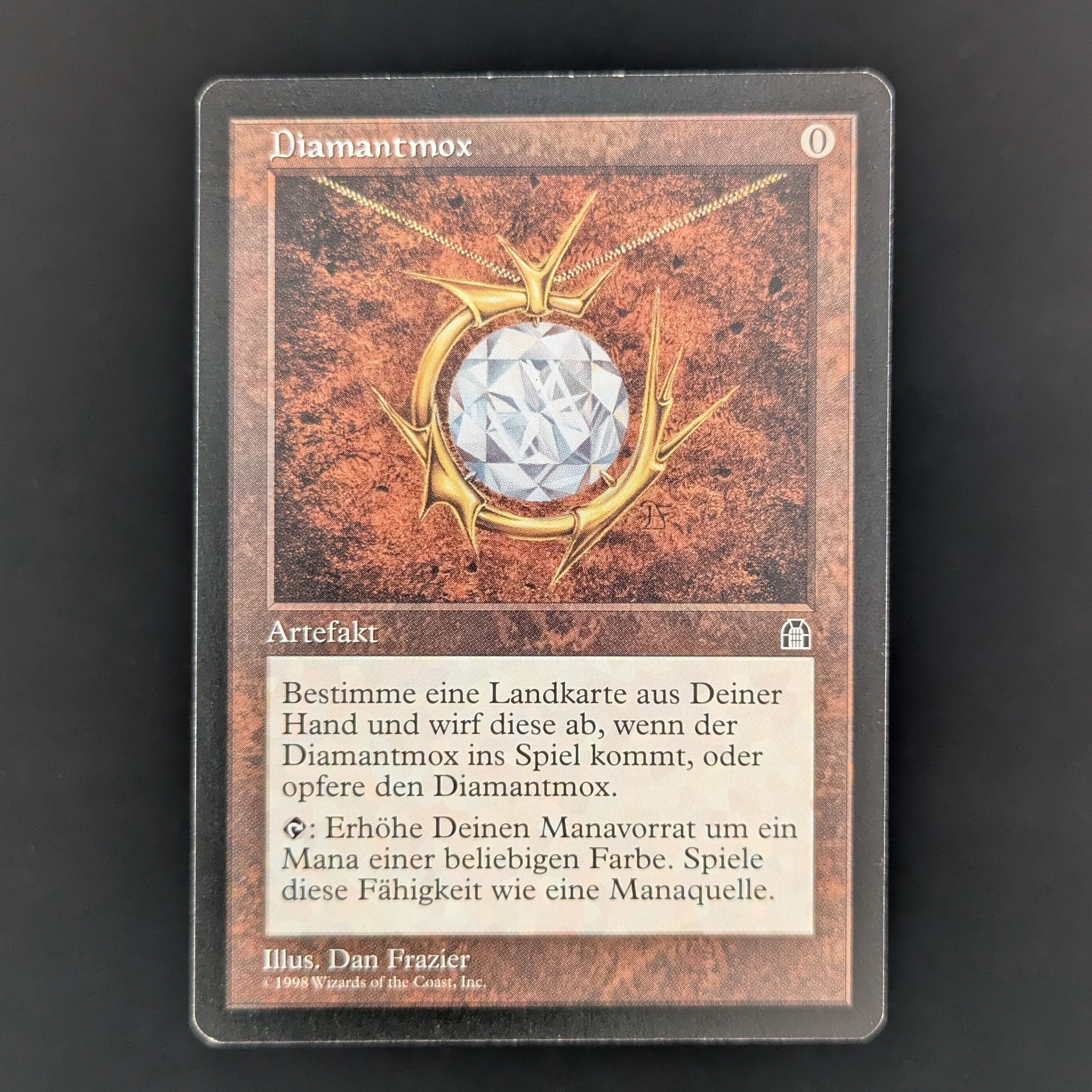 MTG Singles - Mox Diamond - Stronghold - German - EX - 35500
